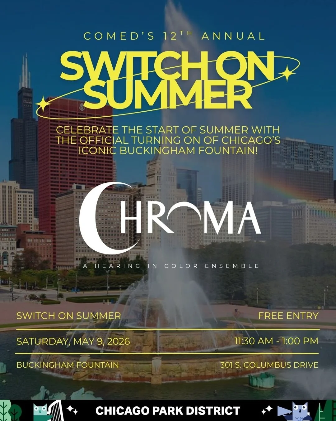 Chroma performs at Switch on Summer