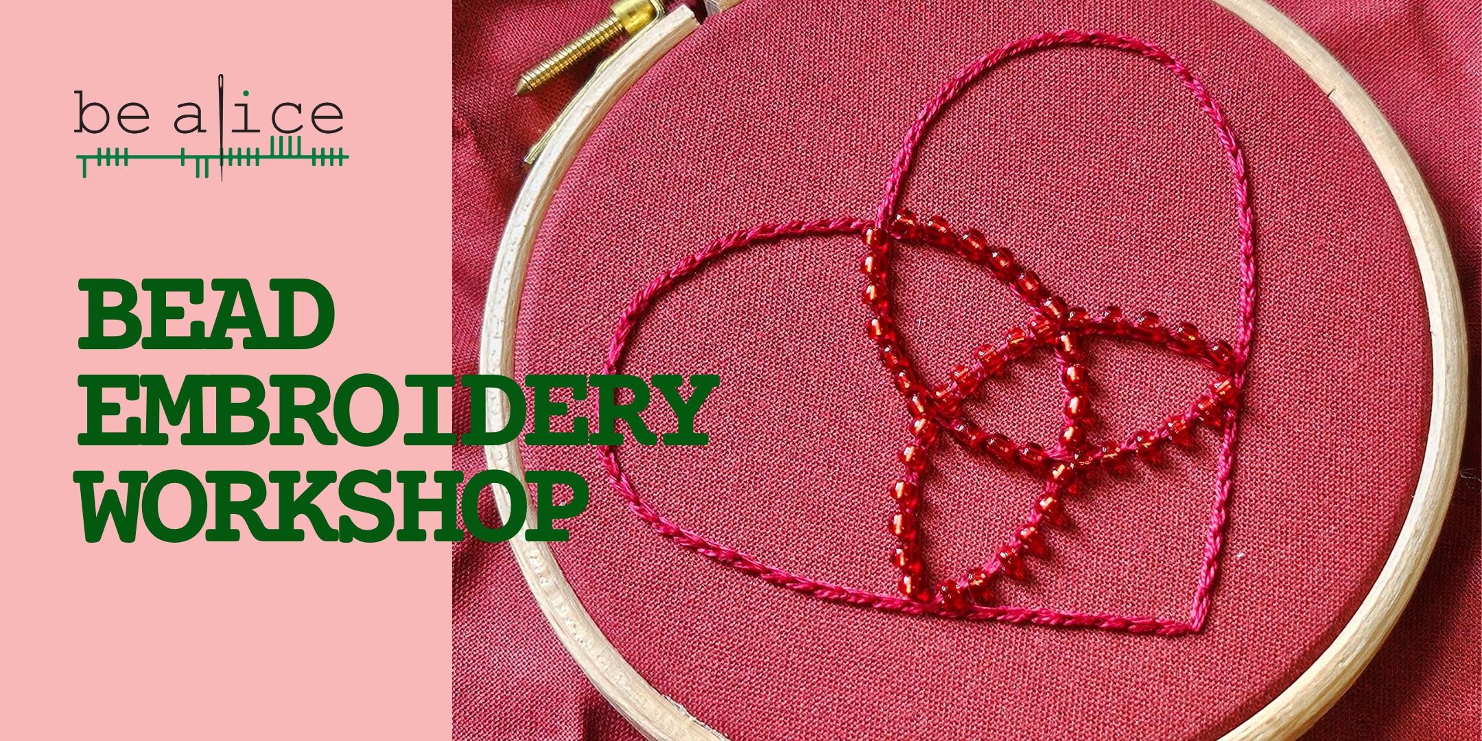 bead embroidery workshop