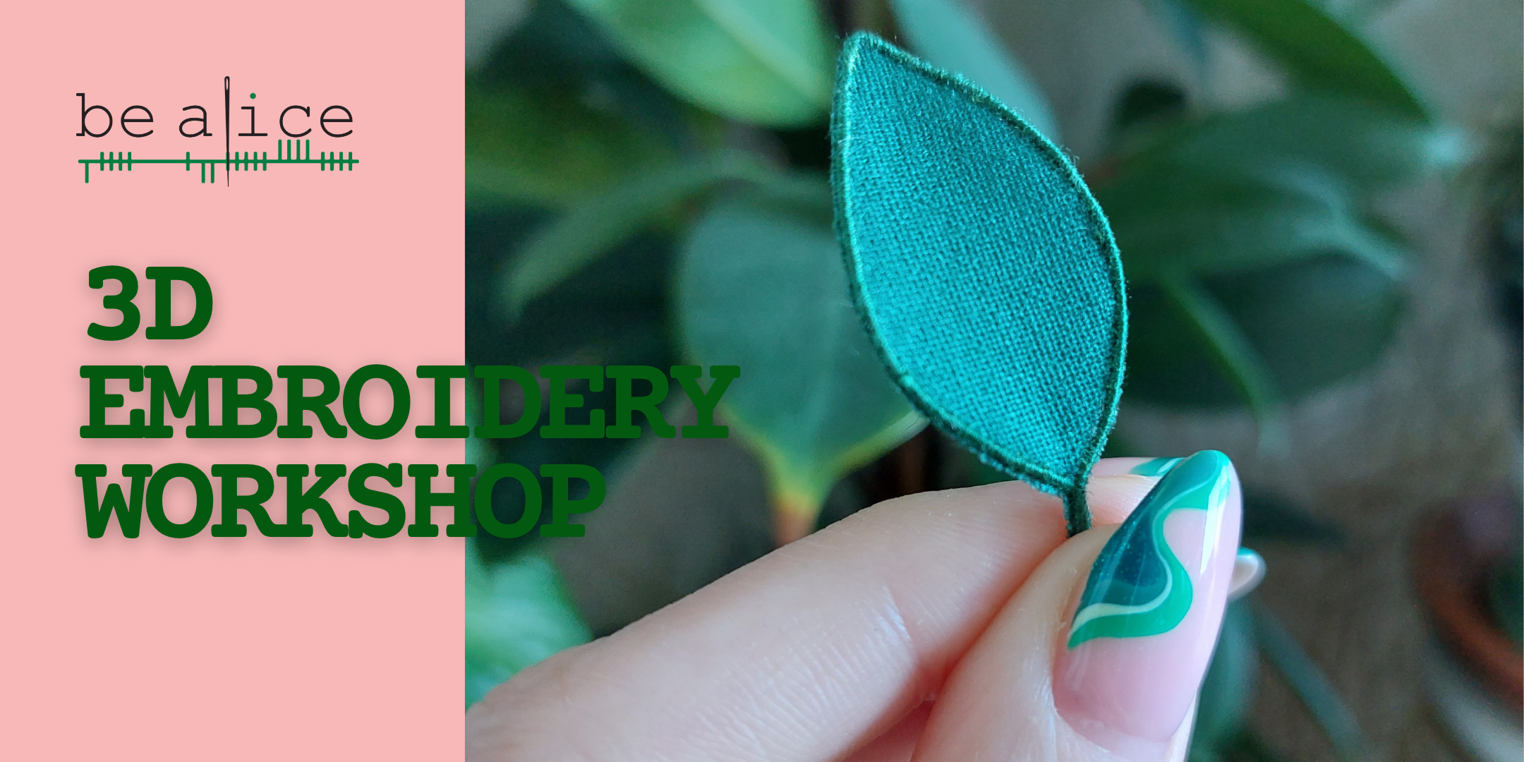 stumpwork embroidery workshop