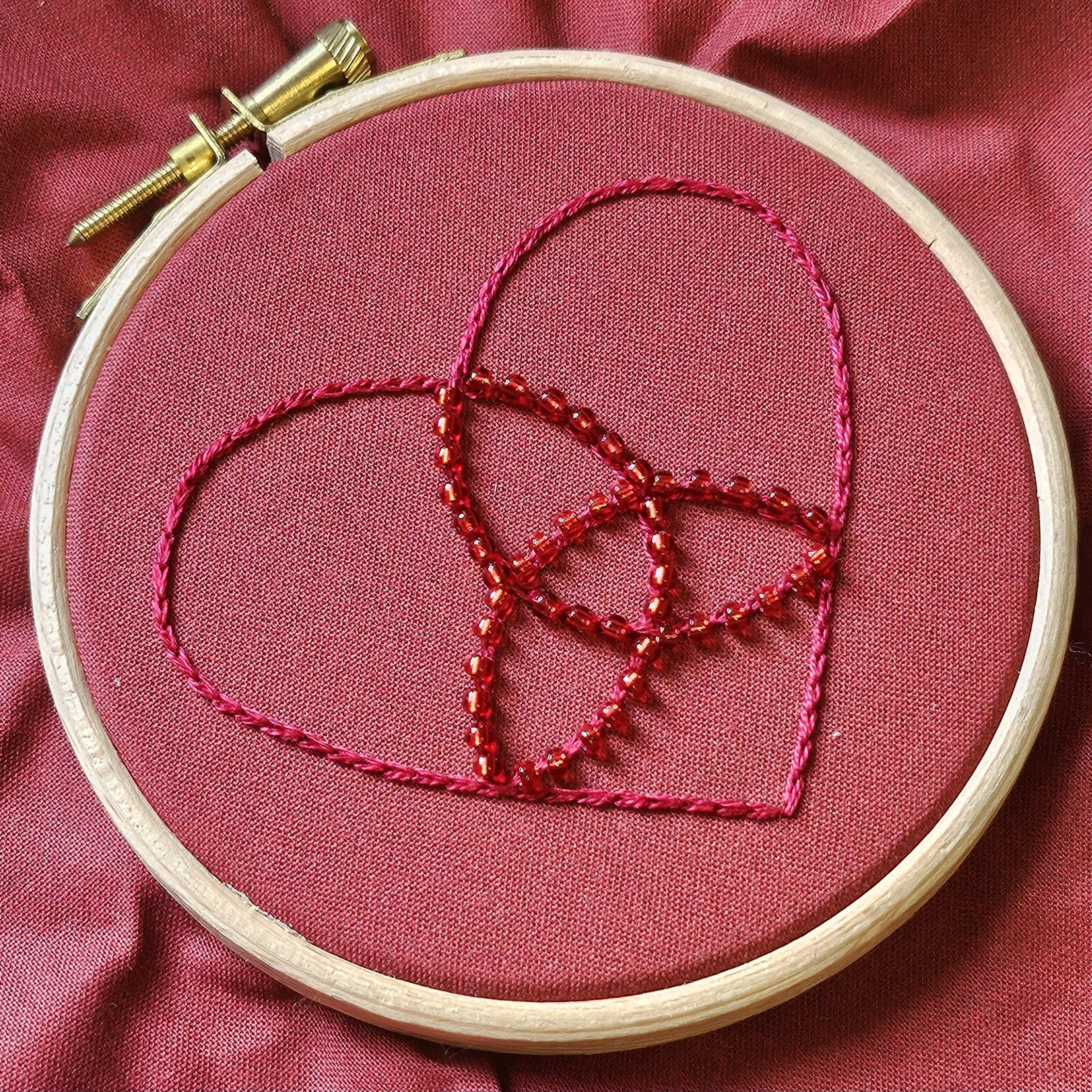 beaded heart ¦ 90mins ¦ materials €8pp