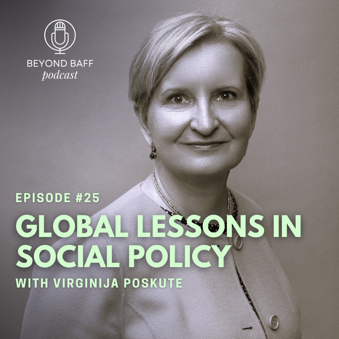 #25 - Global lessons in social policy with Virginija Poskute