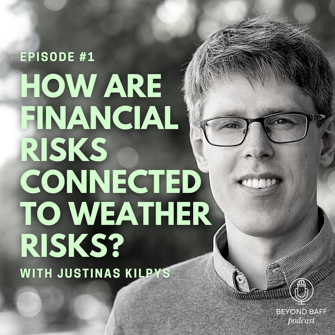 How are financial risks connected to weather risks