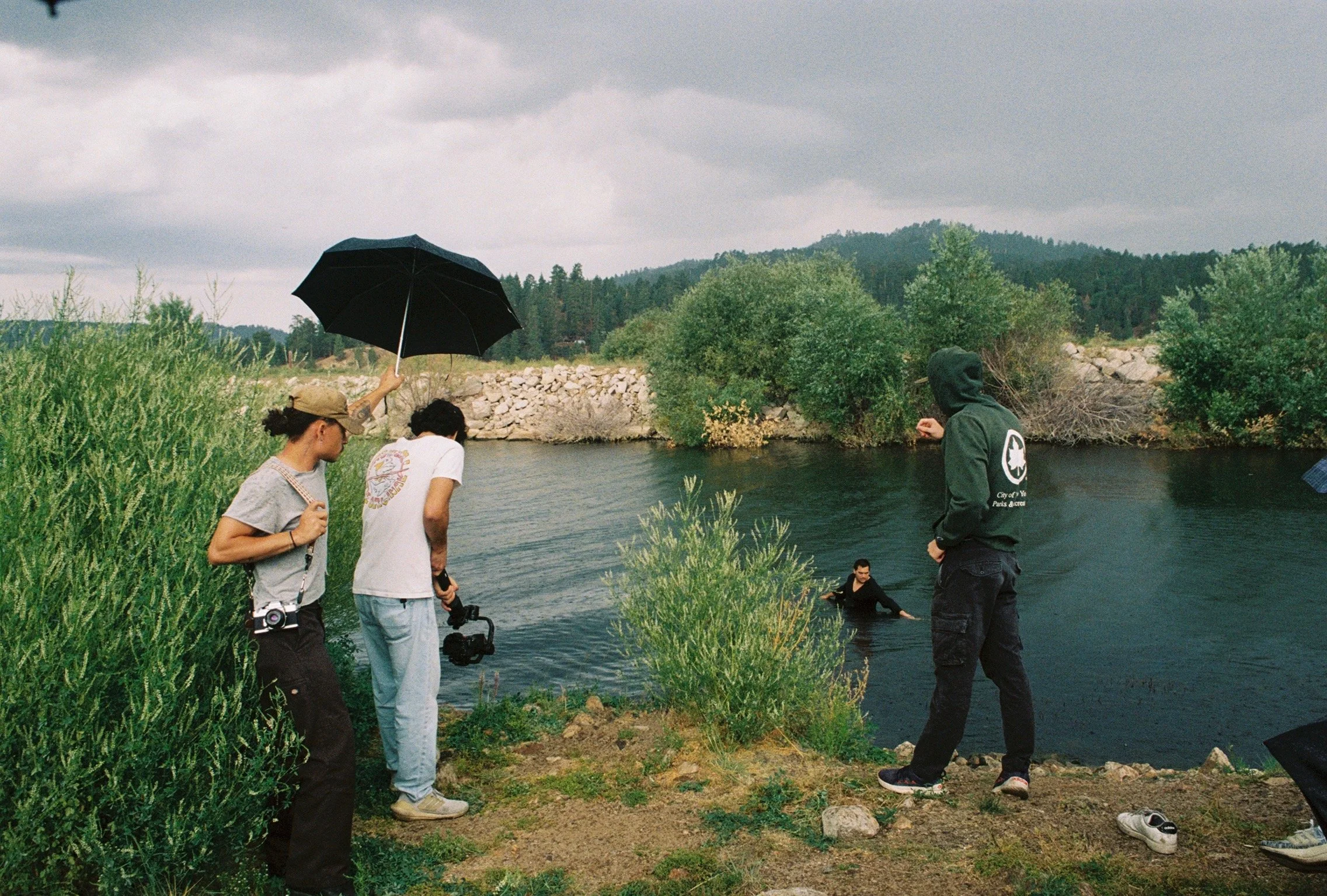 BTS from "Gentle Giant" (courtesy Matt Glenn)