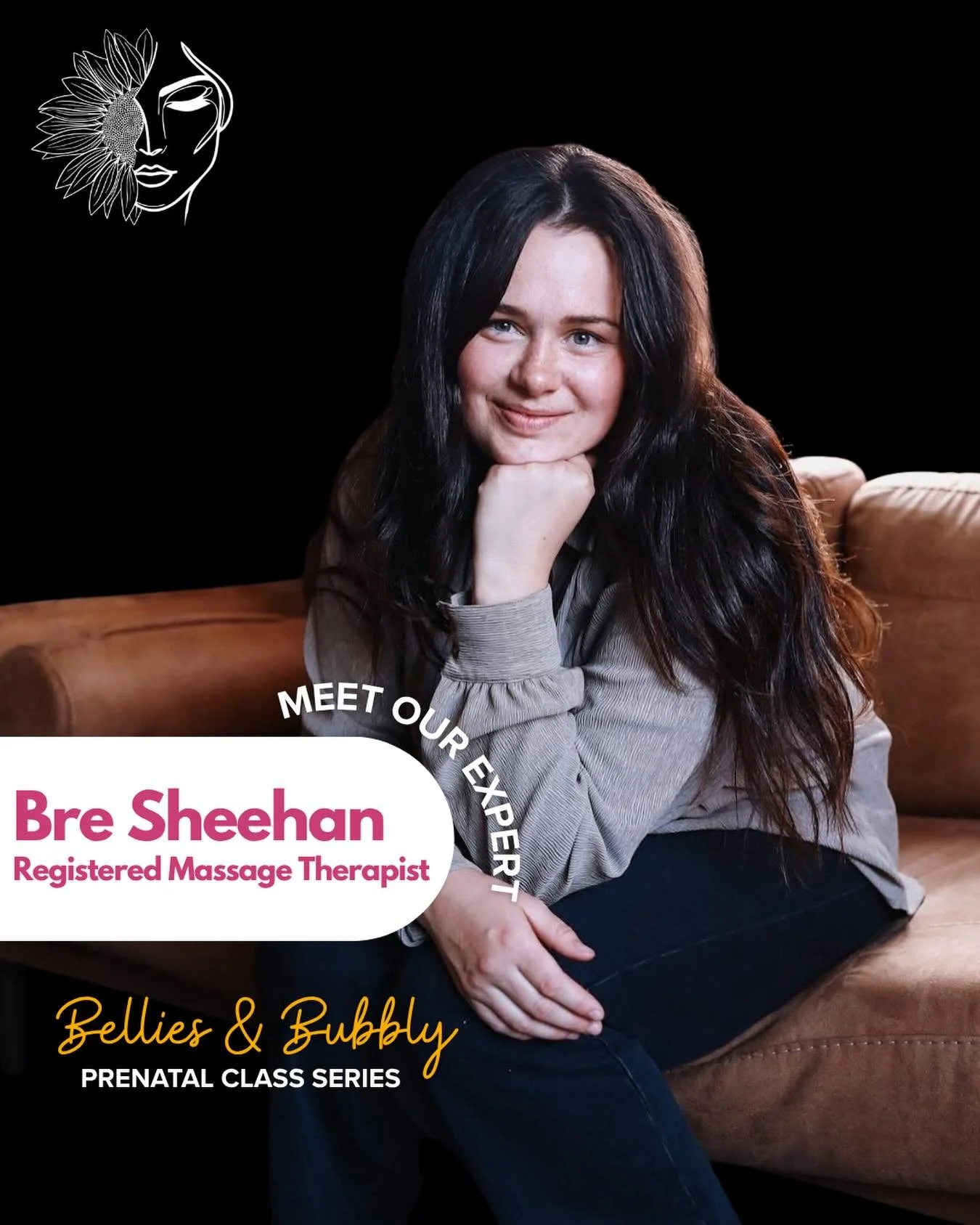 Introducing our fifth expert guest and one of my favourite human beings! 

Can we get a drum roll please&hellip;
Because growing a human, birthing a human, and caring for a tiny human is a full body sport 😅

Meet BRE!! Our registered massage therapi