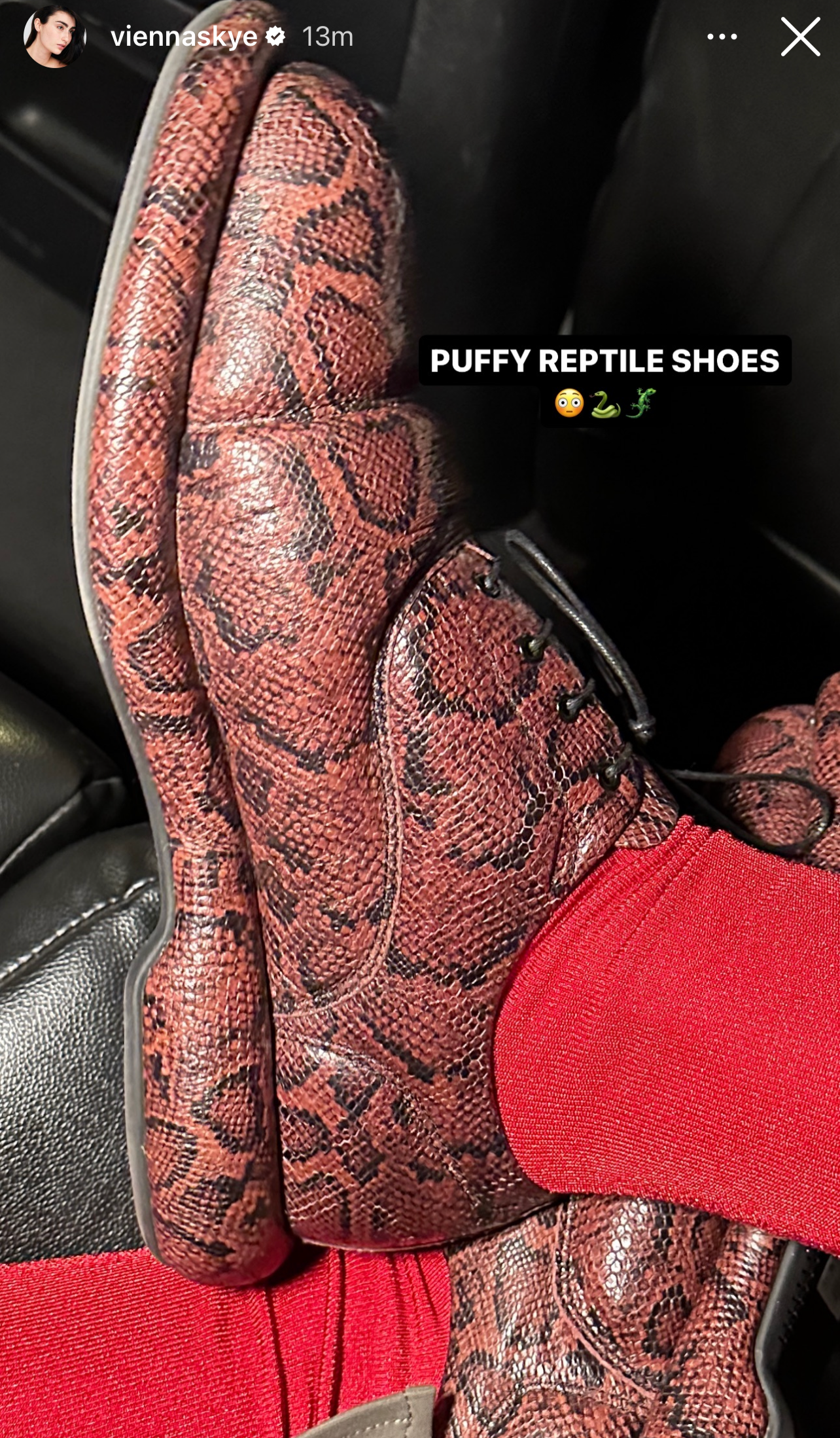 Vienna Skye for Clarks X Martine Rose