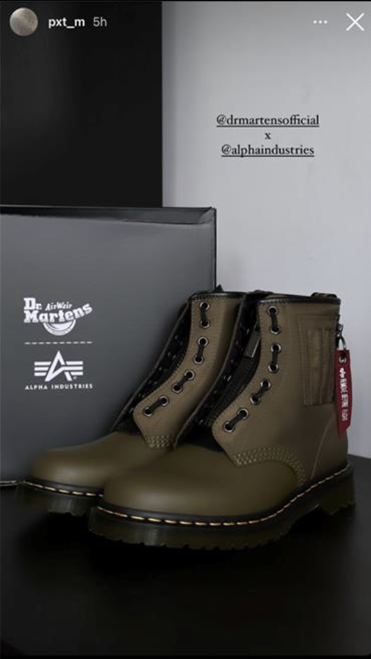 Pay Meynard for Dr. Martens x Alpha Industries