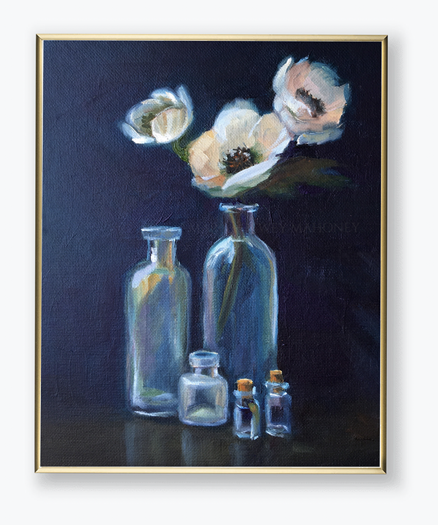 "Westerly Bottles" 8x10 Art Print