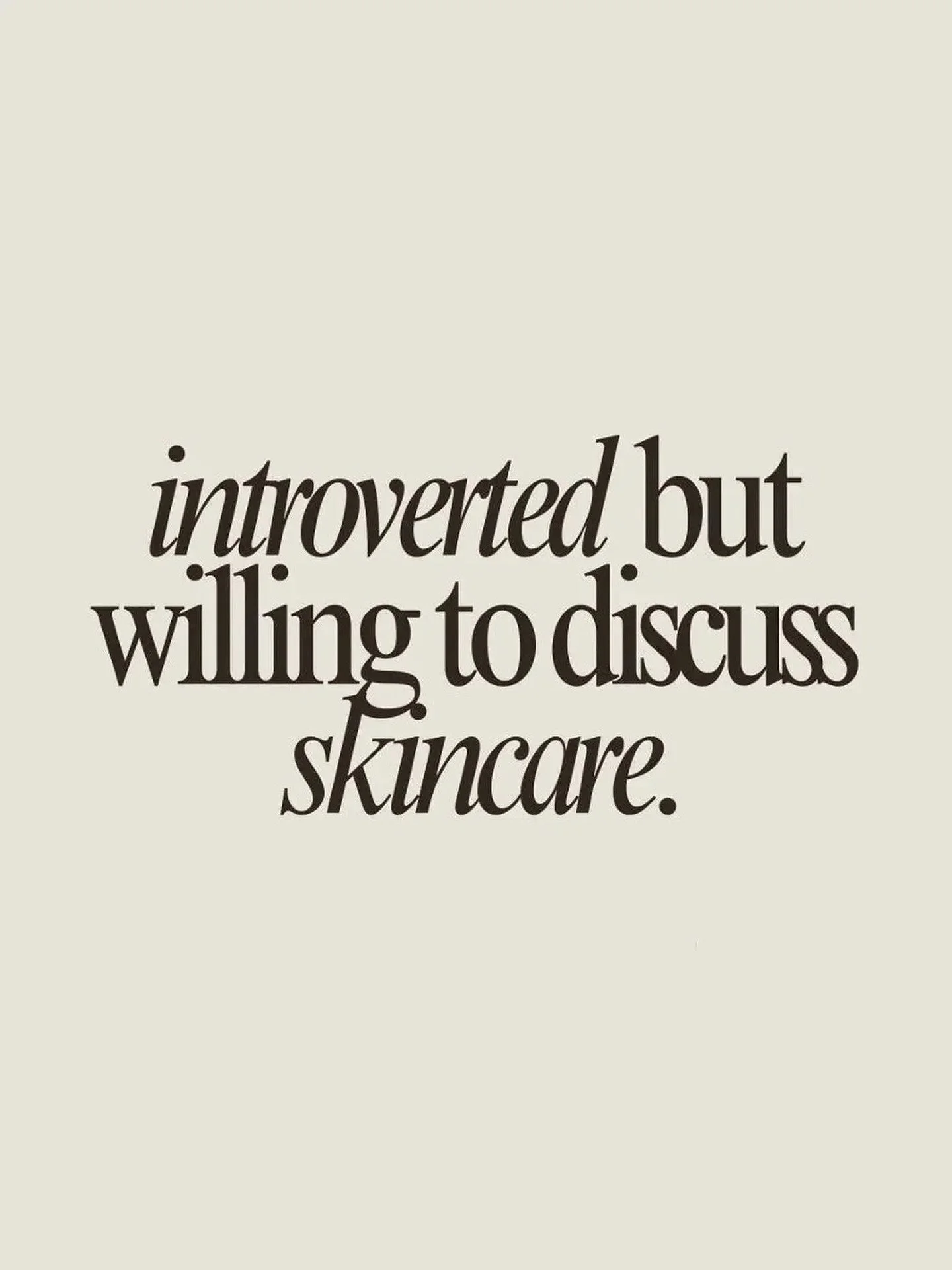 Always open to discuss skincare 🙂&zwj;&harr;️

#esthetician #aesthetics #esthetics #skincare #atl #ga