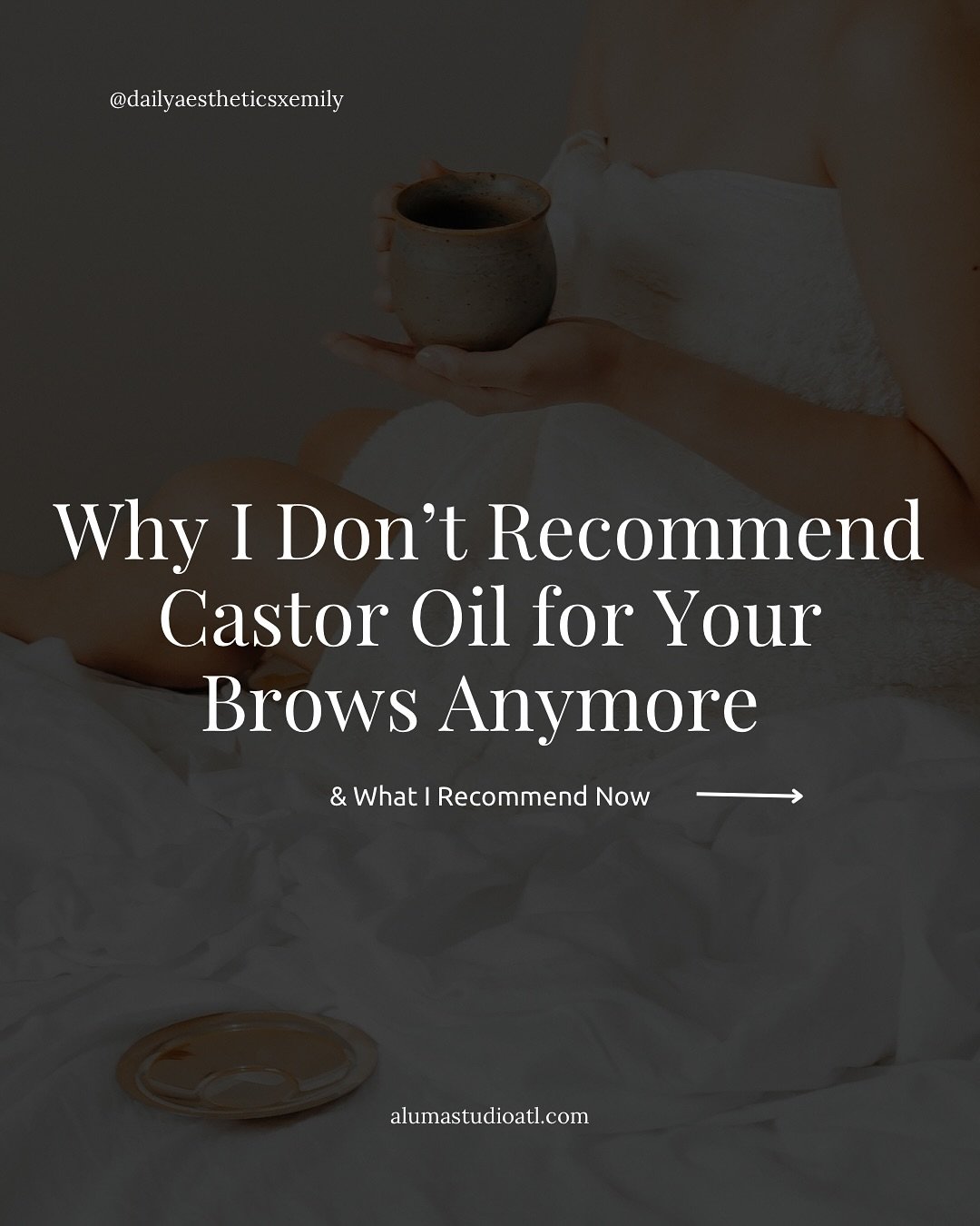 Why I No Longer Recommend Castor Oil for Brow Growth (The Professional Take) 👩🏻&zwj;🏫 

As a brow specialist, I&rsquo;m all about growth, but we have to use the right tools! I&rsquo;ve stopped recommending and using castor oil because it&rsquo;s n