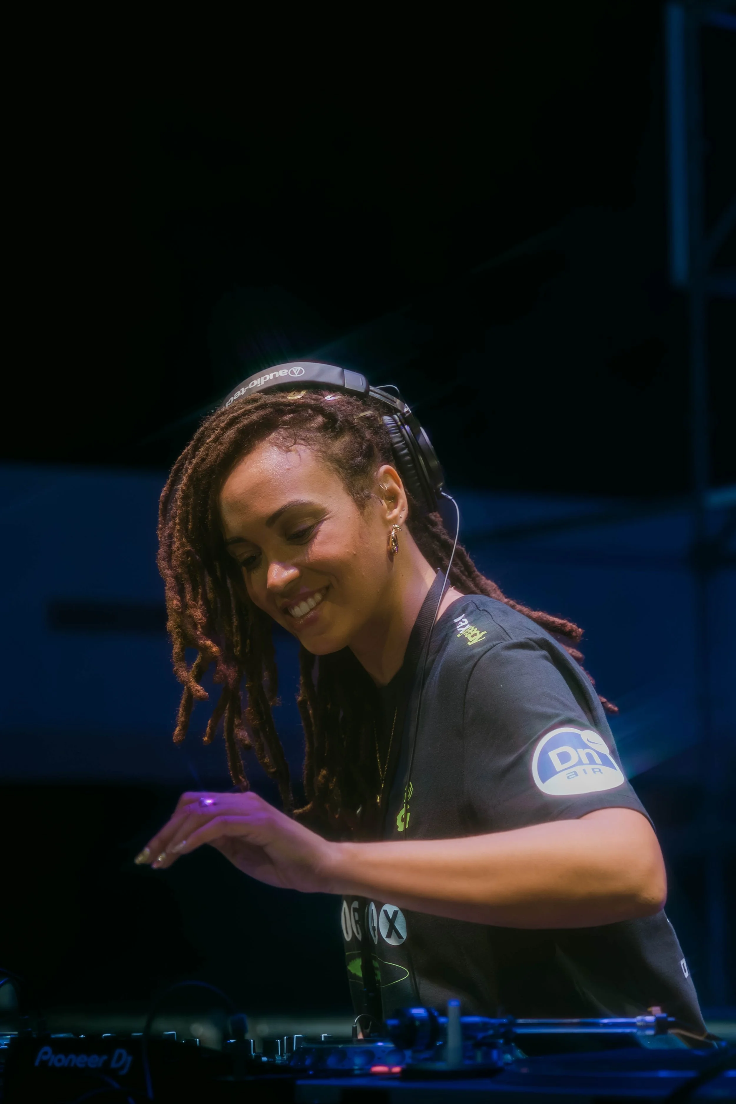 DJ Ayanna Heaven at Nike DN8 Launch in Brooklyn, NY. 2024.