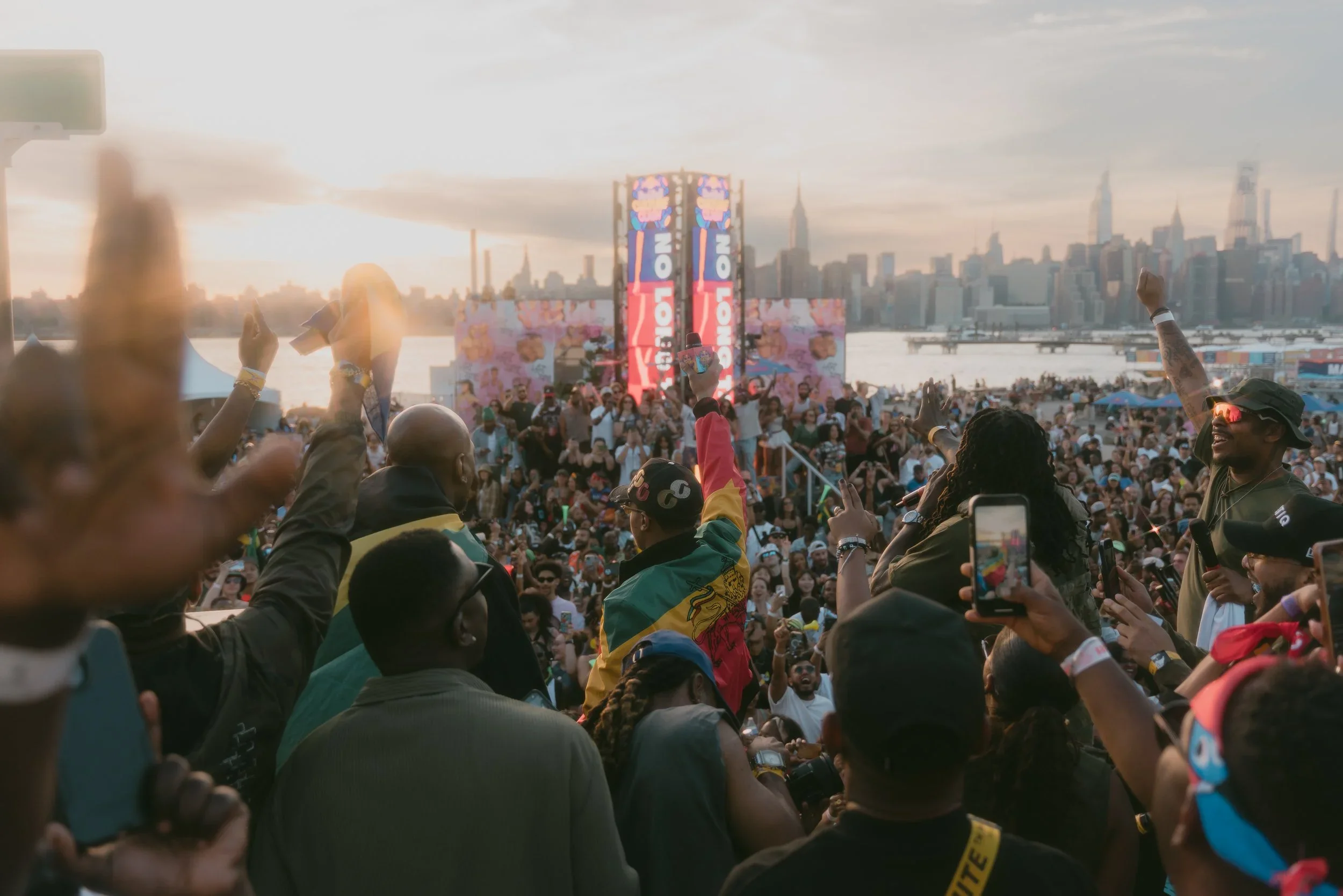 YG Marley at Red Bull Culture Clash in Brooklyn, NY. 2024.