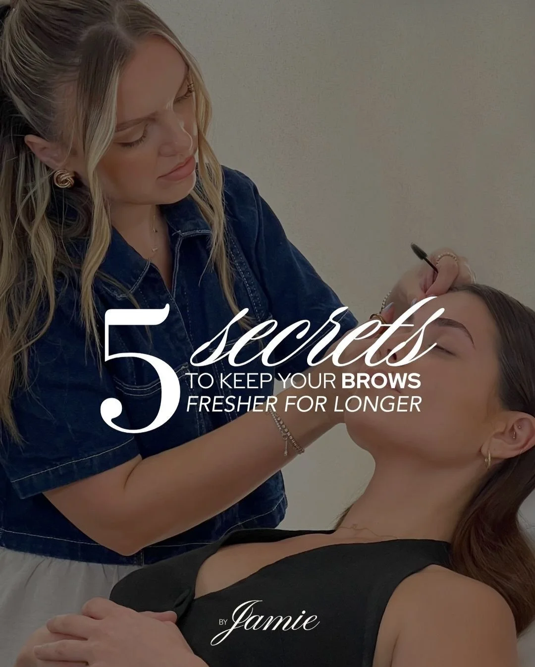 Want your brows to stay fresher for longer? 

Here are my 5 secrets 🫶🏼✨

#browmaintenance #browstylingtips