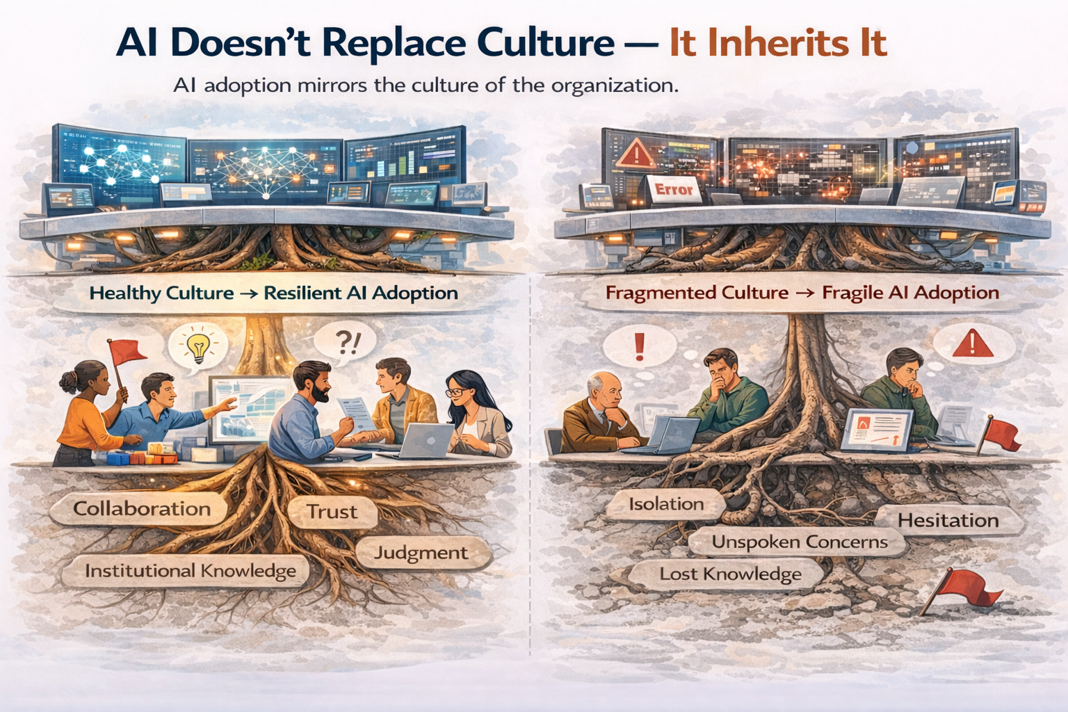 Why People Must Be at the Center of AI Strategy — Especially Now