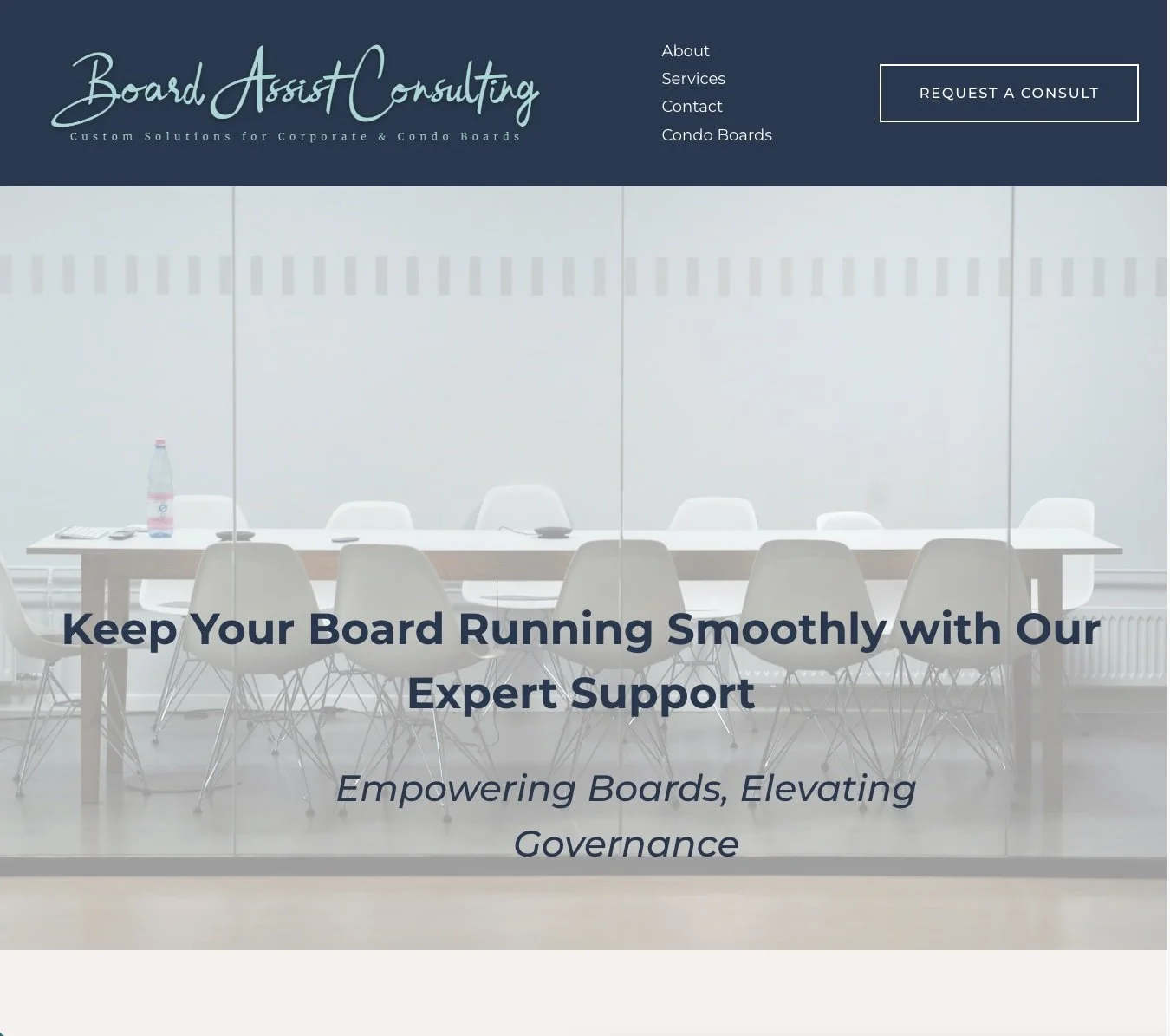 Consulting Website