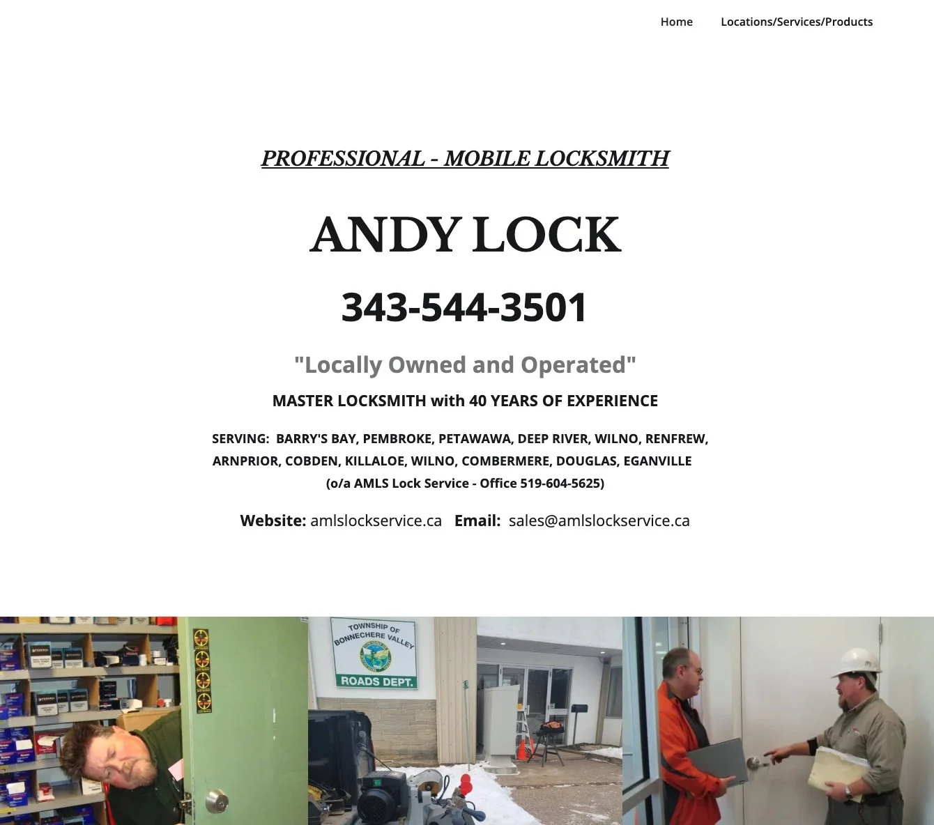 Local Service Website