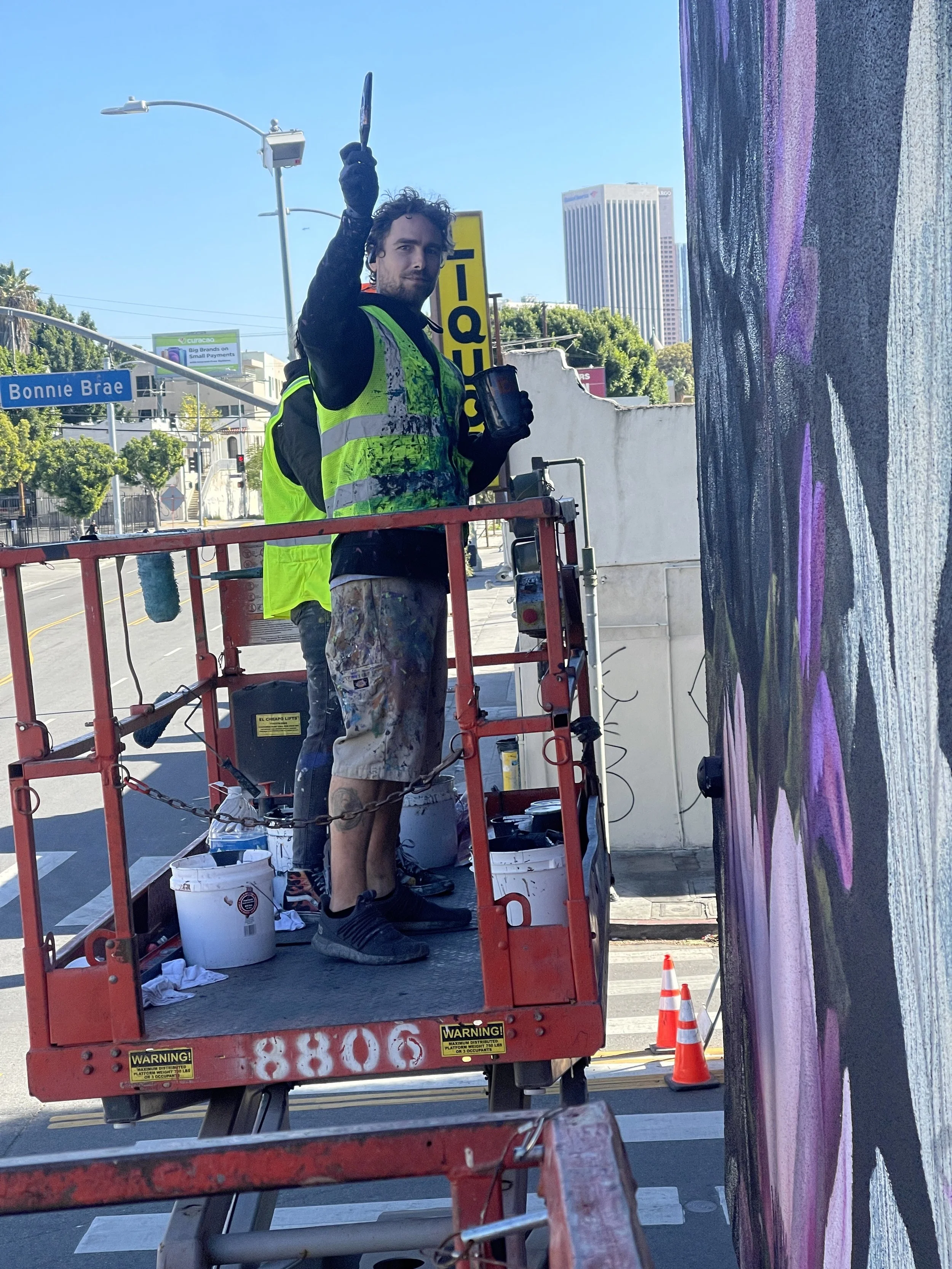 Transitions II mural enhances urban revitalization efforts in Los Angeles, showcasing how public art can add value to affordable housing developments.