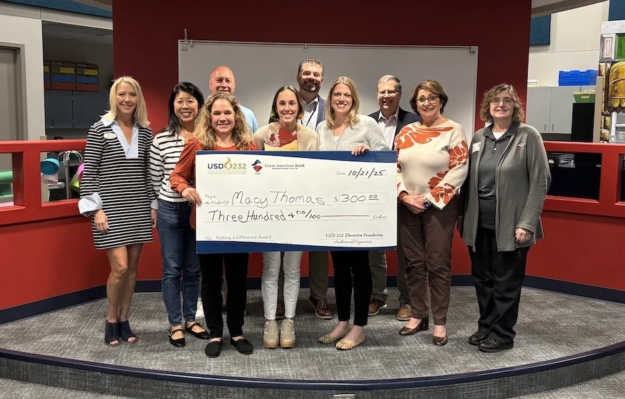 Macy Thomas Recognized with Making a Difference Award