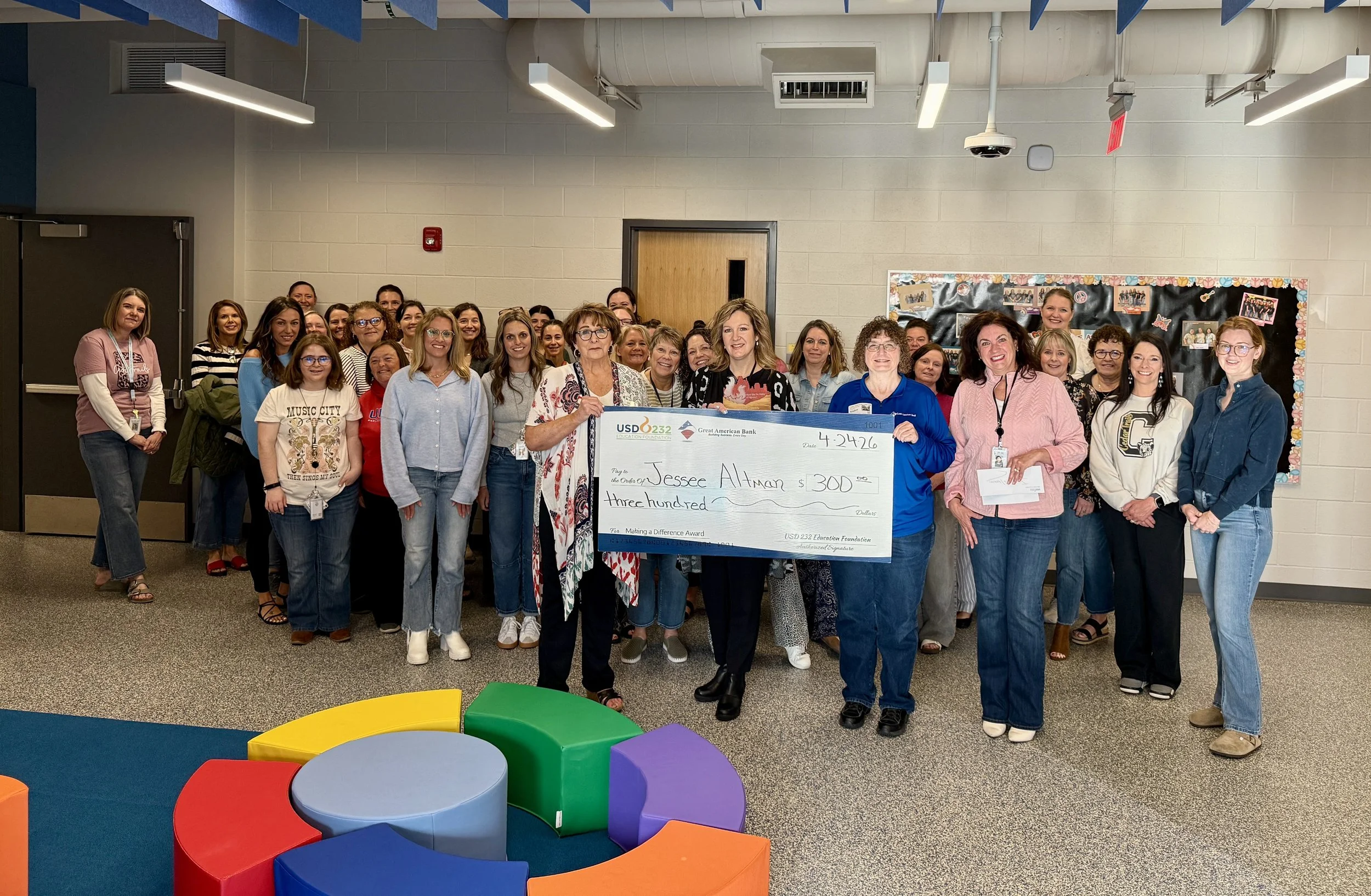 Jessee Altman Recognized with Making a Difference Award