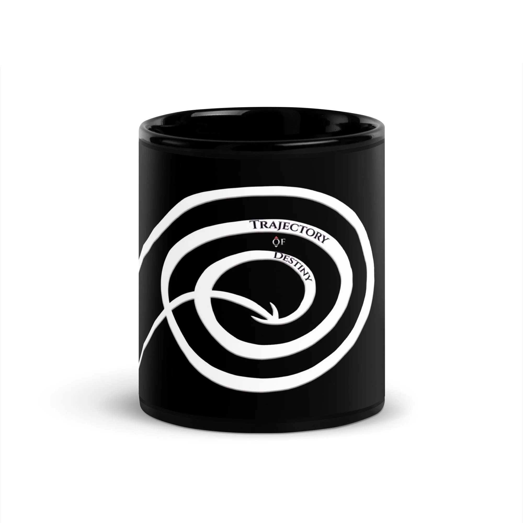 Trajectory 11 ox or 15 oz Black Ceramic Mug