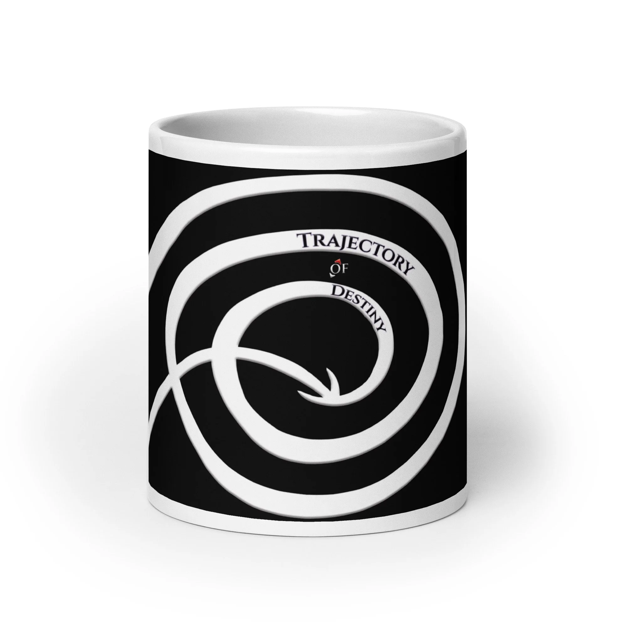 Trajectory 11oz, 15oz or 20oz White Ceramic Mug