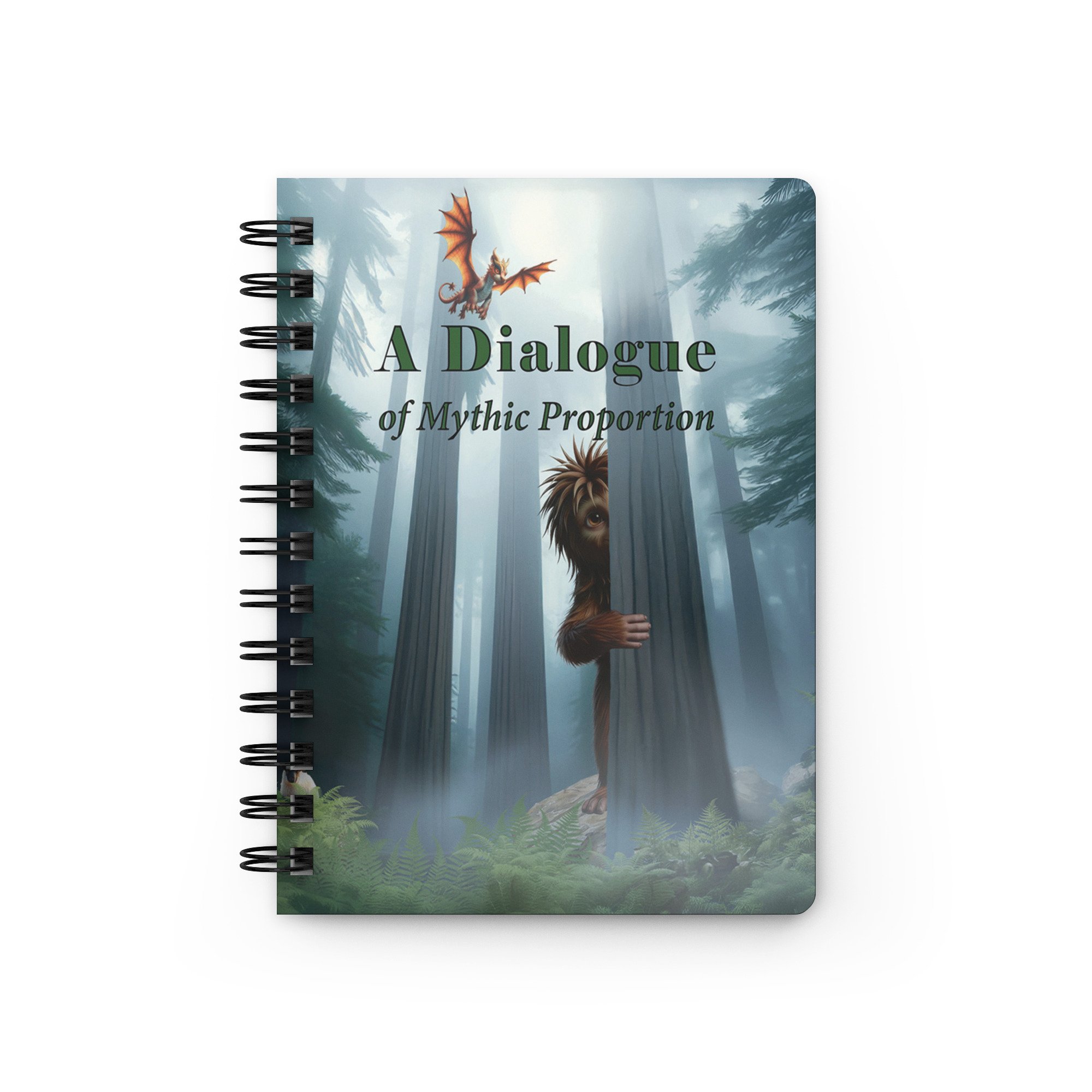 Dialogue Ruled Line Spiral Notebook