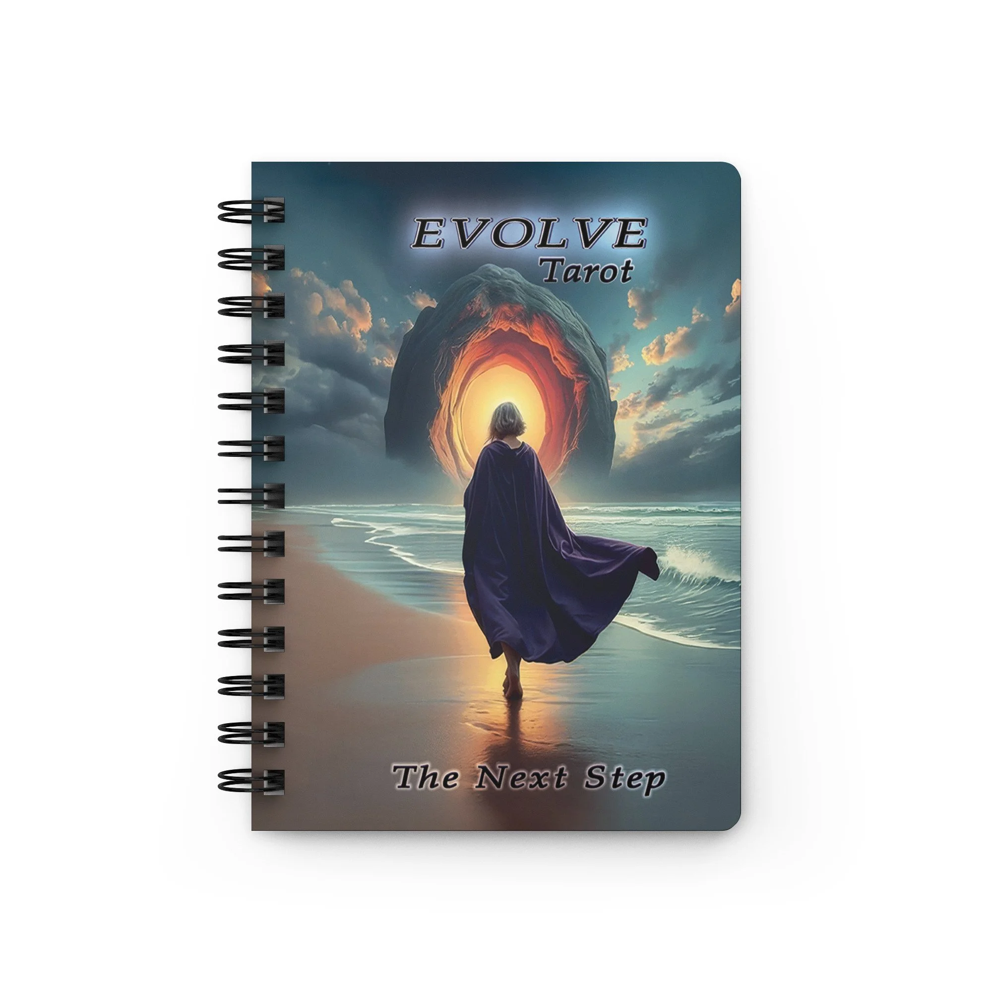 Evolve Ruled Line Spiral Notebook