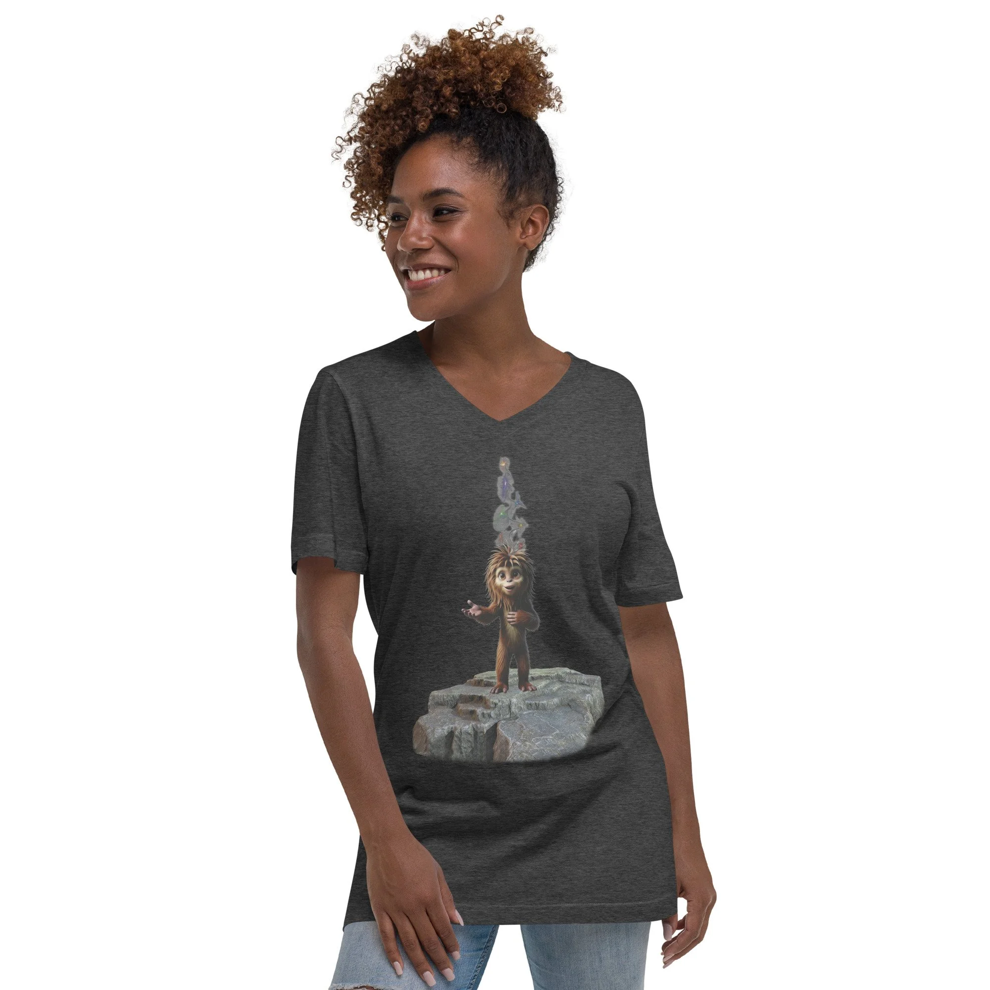Dialogue Sassy Unisex Short Sleeve V-Neck T-Shirt