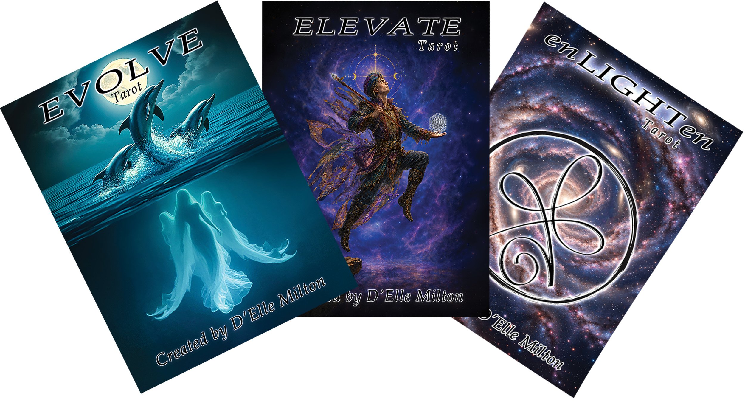 The Awakening Trilogy Tarot Decks & Companion Books