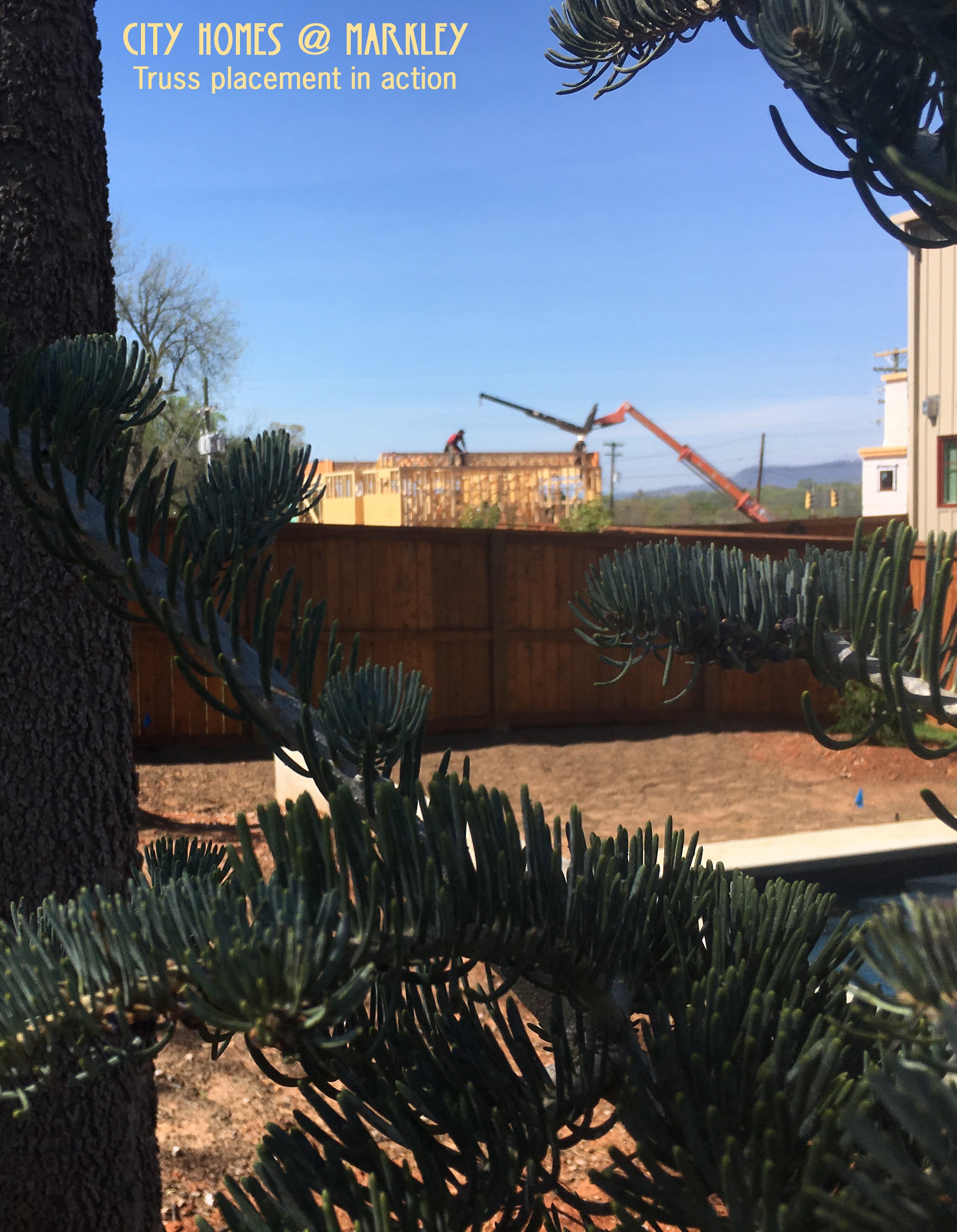It's always fun to see progress of new construction!