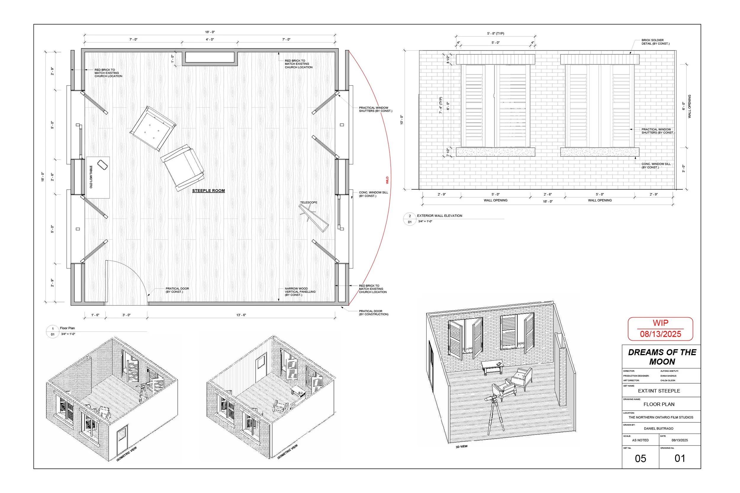 CHURCH STEEPLE DRAWINGS