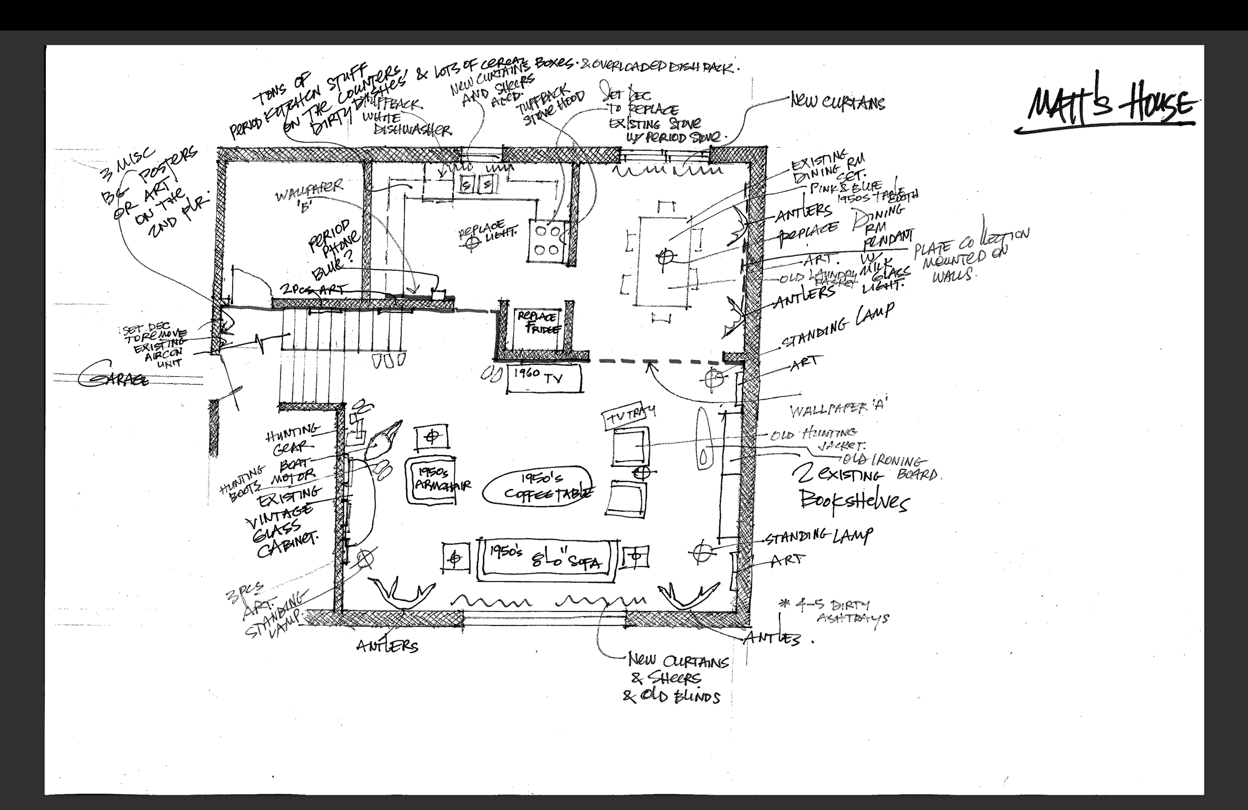 MATT'S HOUSE DRAWINGS