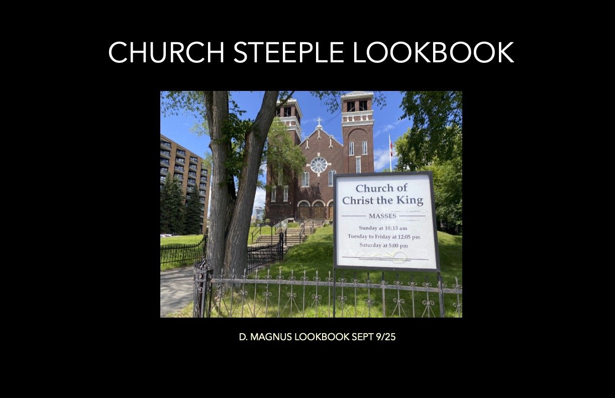 CHURCH STEEPLE LOOKBOOK