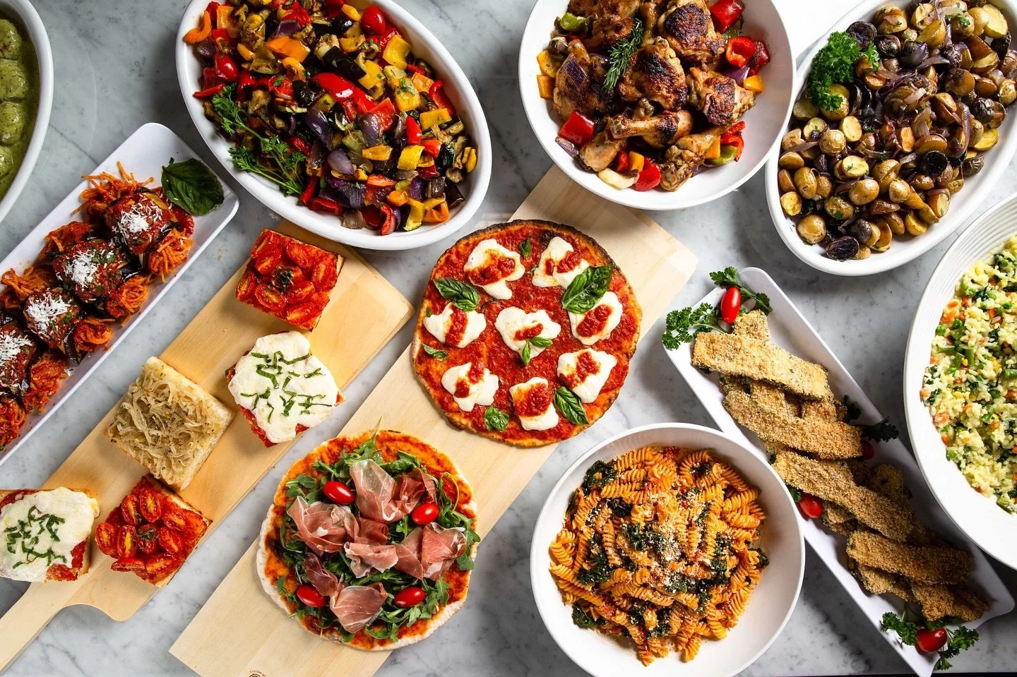 Agata & Valentina is a family-owned gourmet grocer offering Italian specialties in New York City.