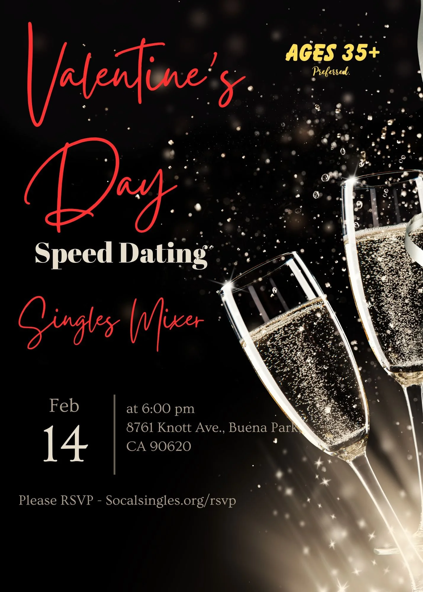Valentine's Day Singles Mixer (Ages 35+)
