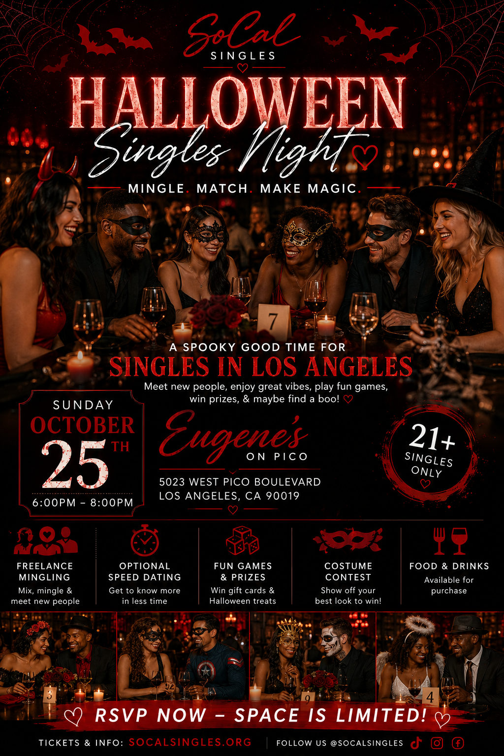 Halloween Singles Night LA (Ages 21+)
