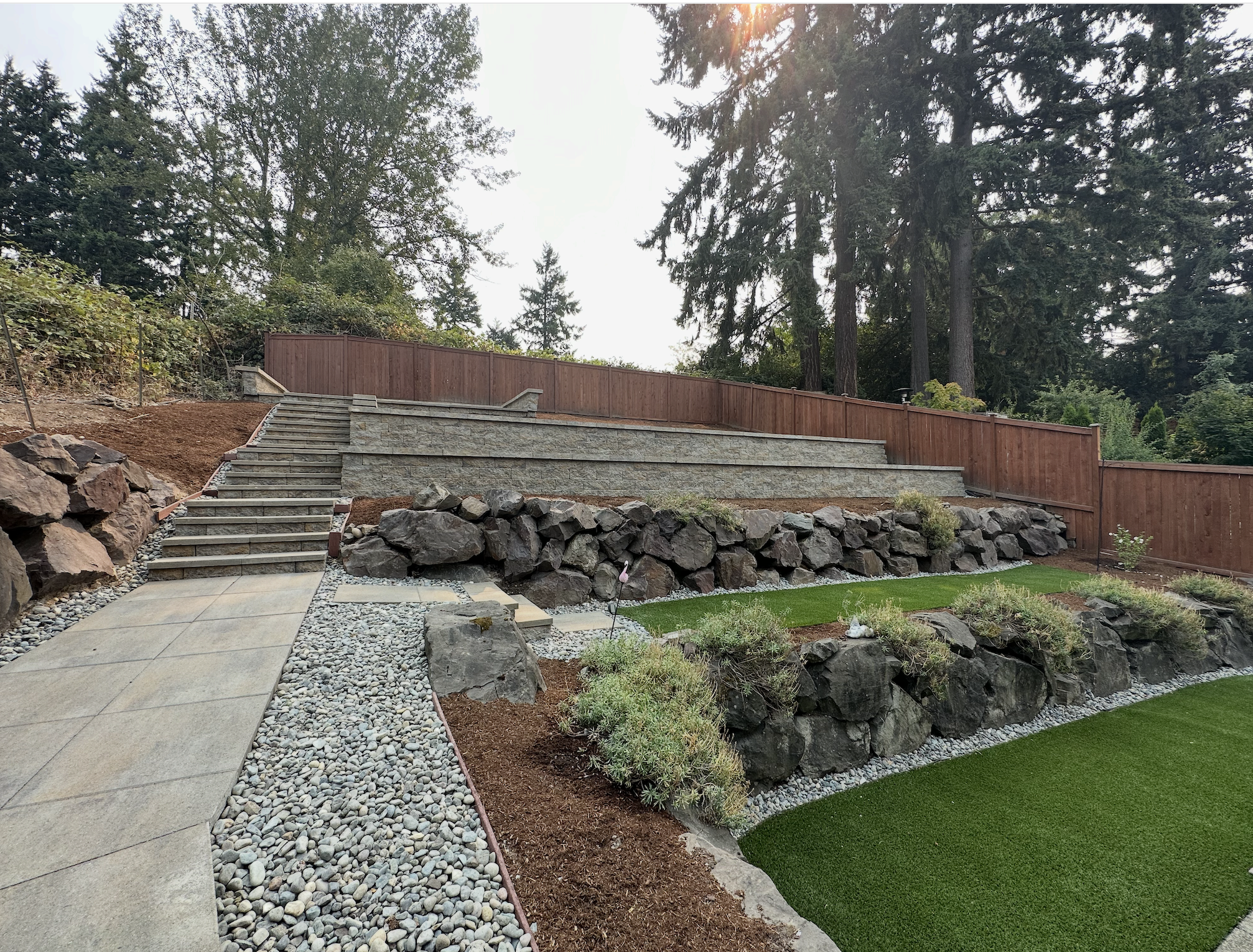 Retaining Wall Contractor in Renton, WA: Turning a Difficult Slope Into Usable Space
