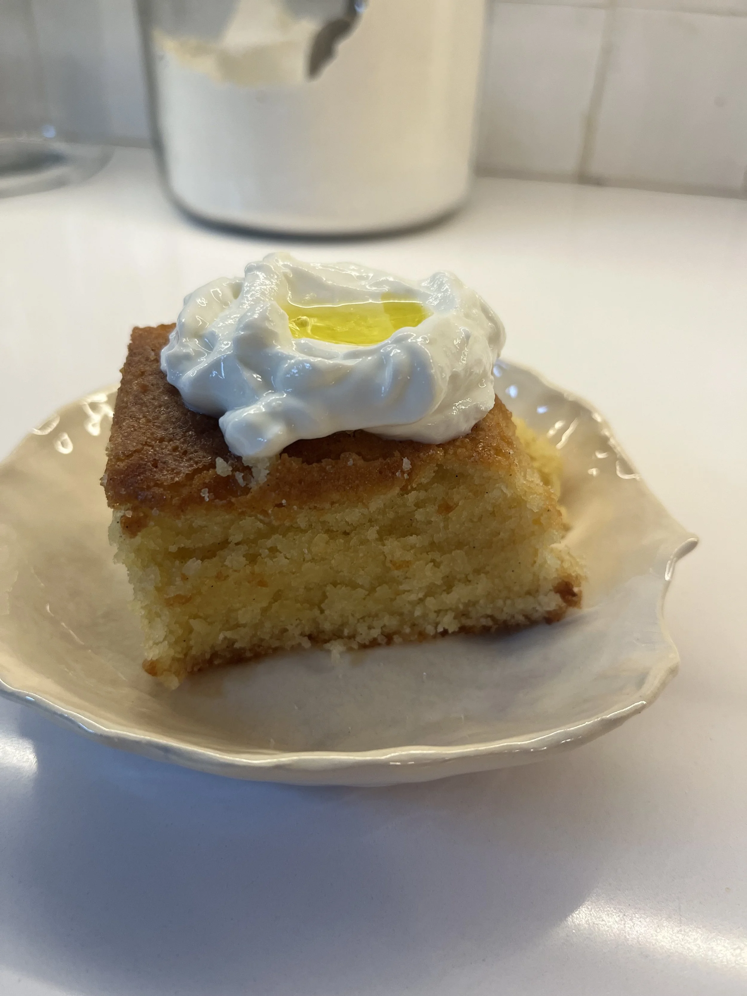 Gluten Free Lemon Olive Oil Cake