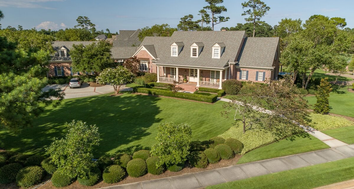 Professionally installed landscape plantings and trees by Element Outdoor Living