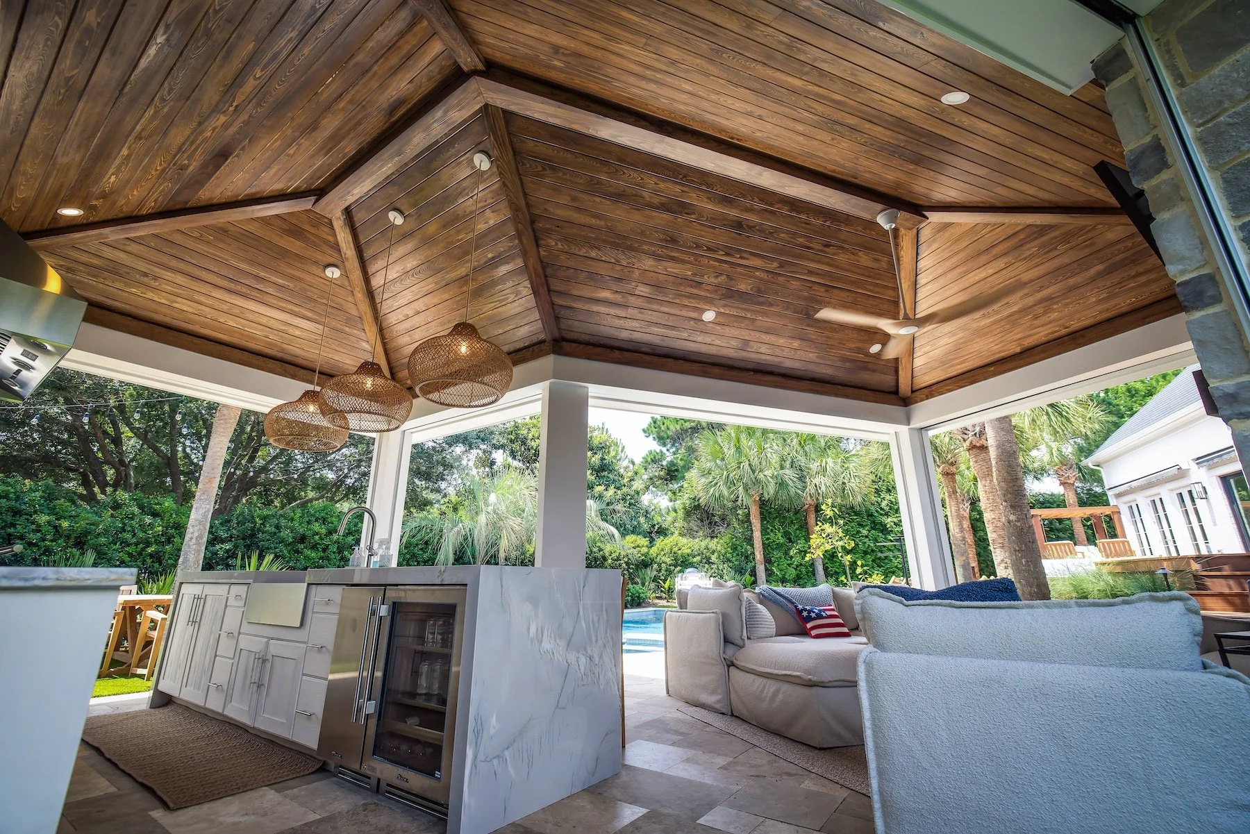 Covered pavilions in Wilmington, NC