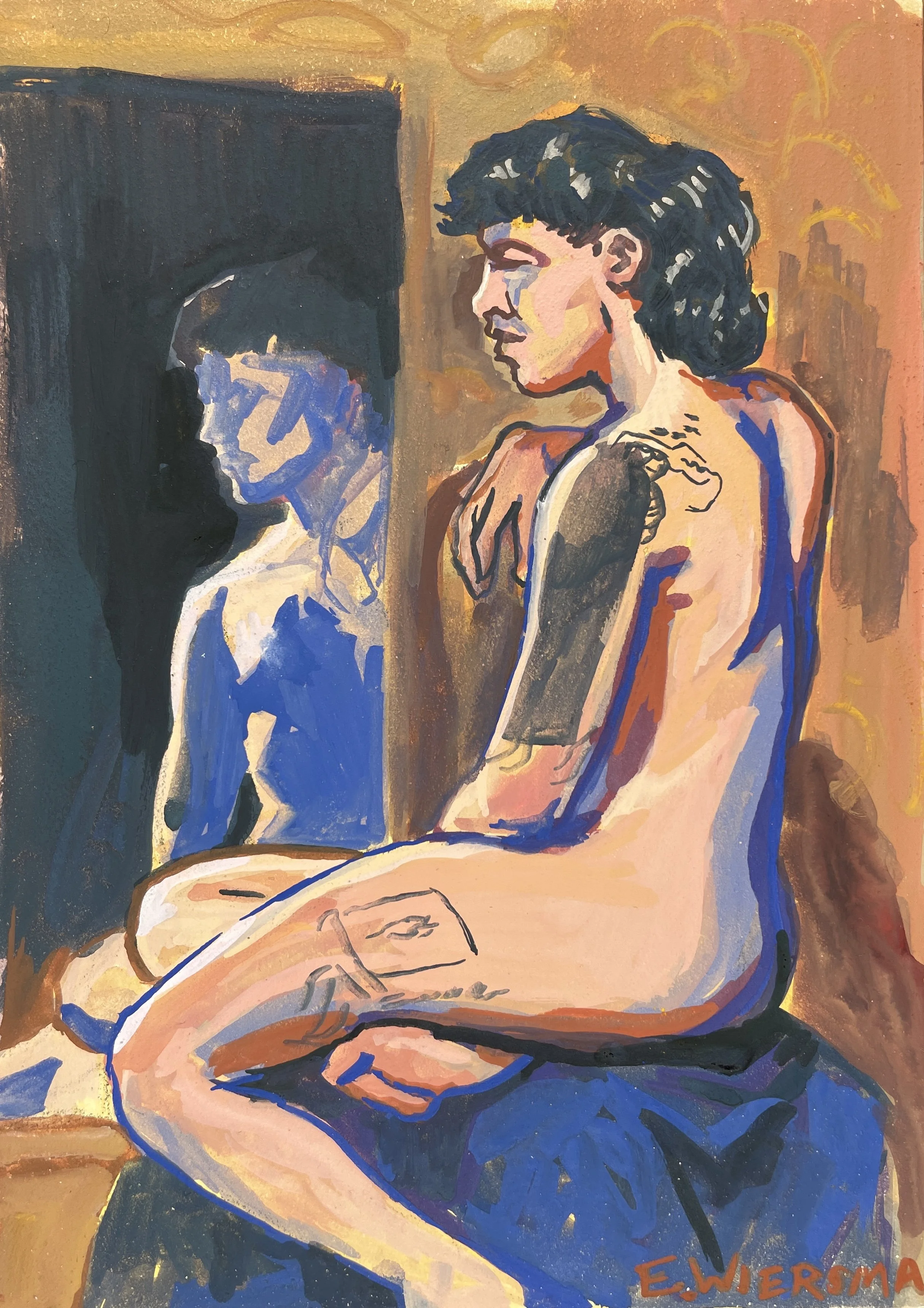 gouache on aquaboard
5"x7"
2024