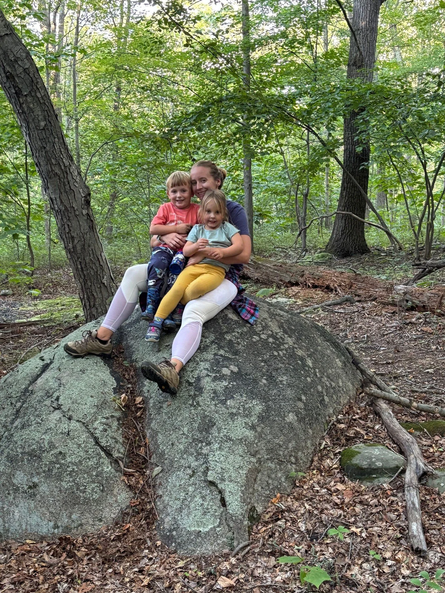 My why. 💙 
Giving myself the gift of yoga rippled outward into a gift for them too. When I care for myself, they receive the best version of me I can give. 

That&rsquo;s the heart of Lila Within&mdash;taking care of yourself so you can show up stro