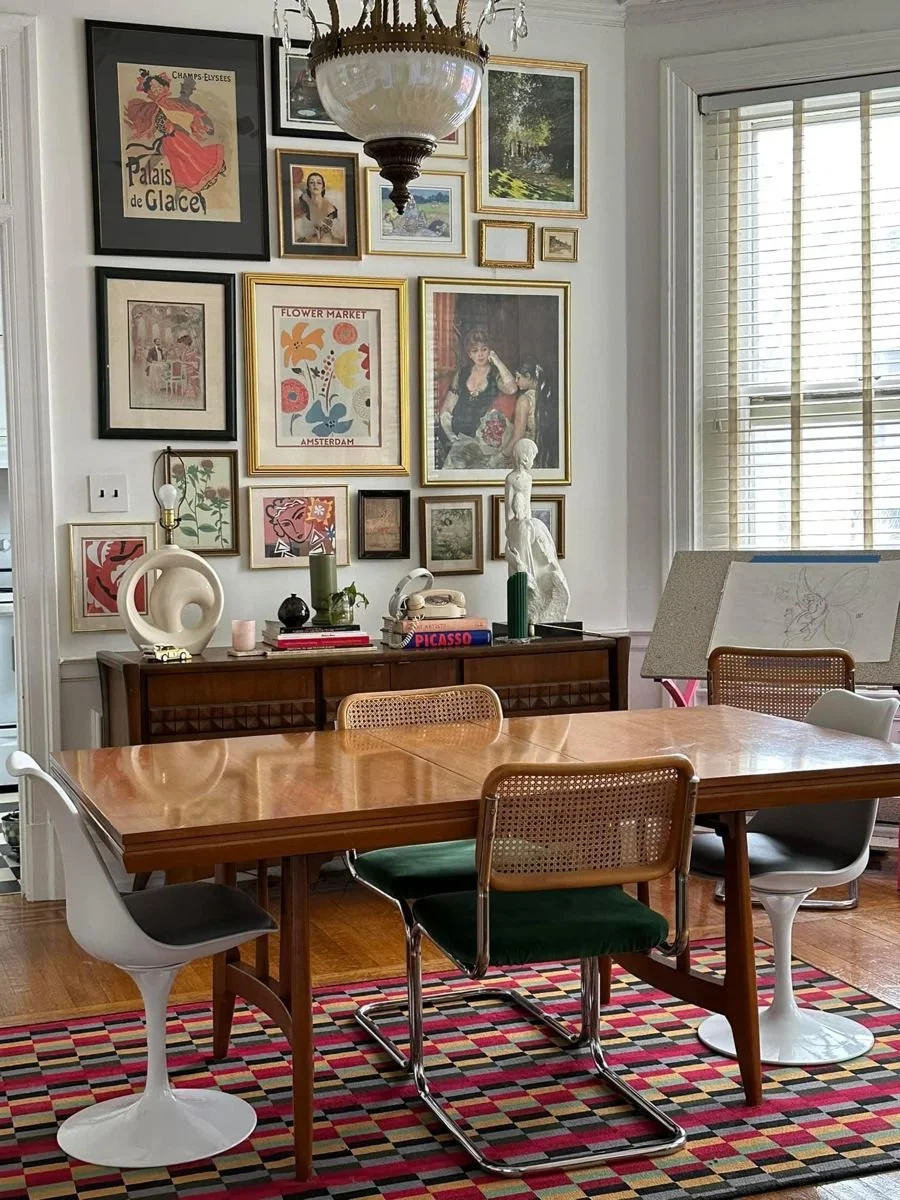 Bringing the World Home: My Dining Room Gallery Wall