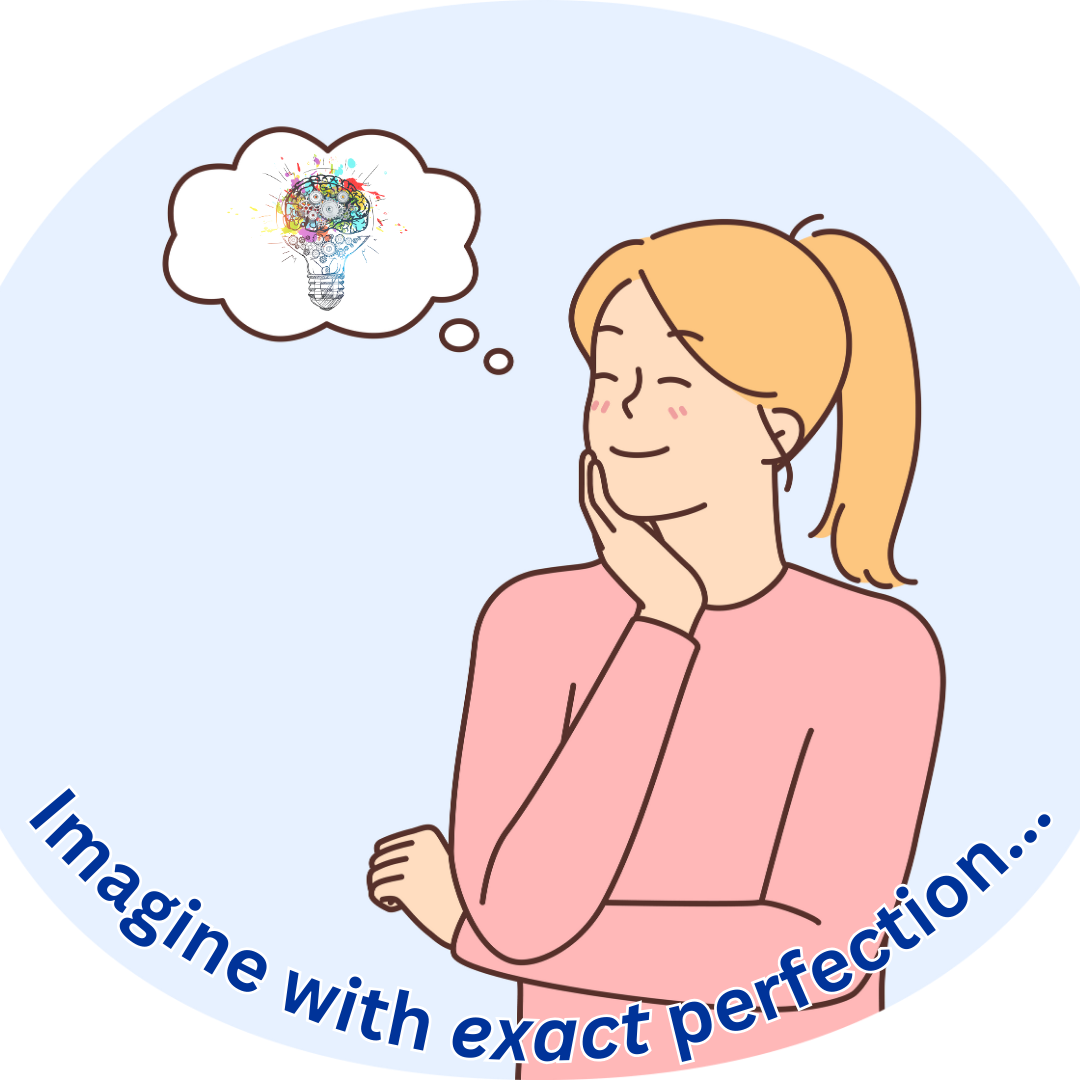 Perfection is possible - and required - when imagining for intentional change!