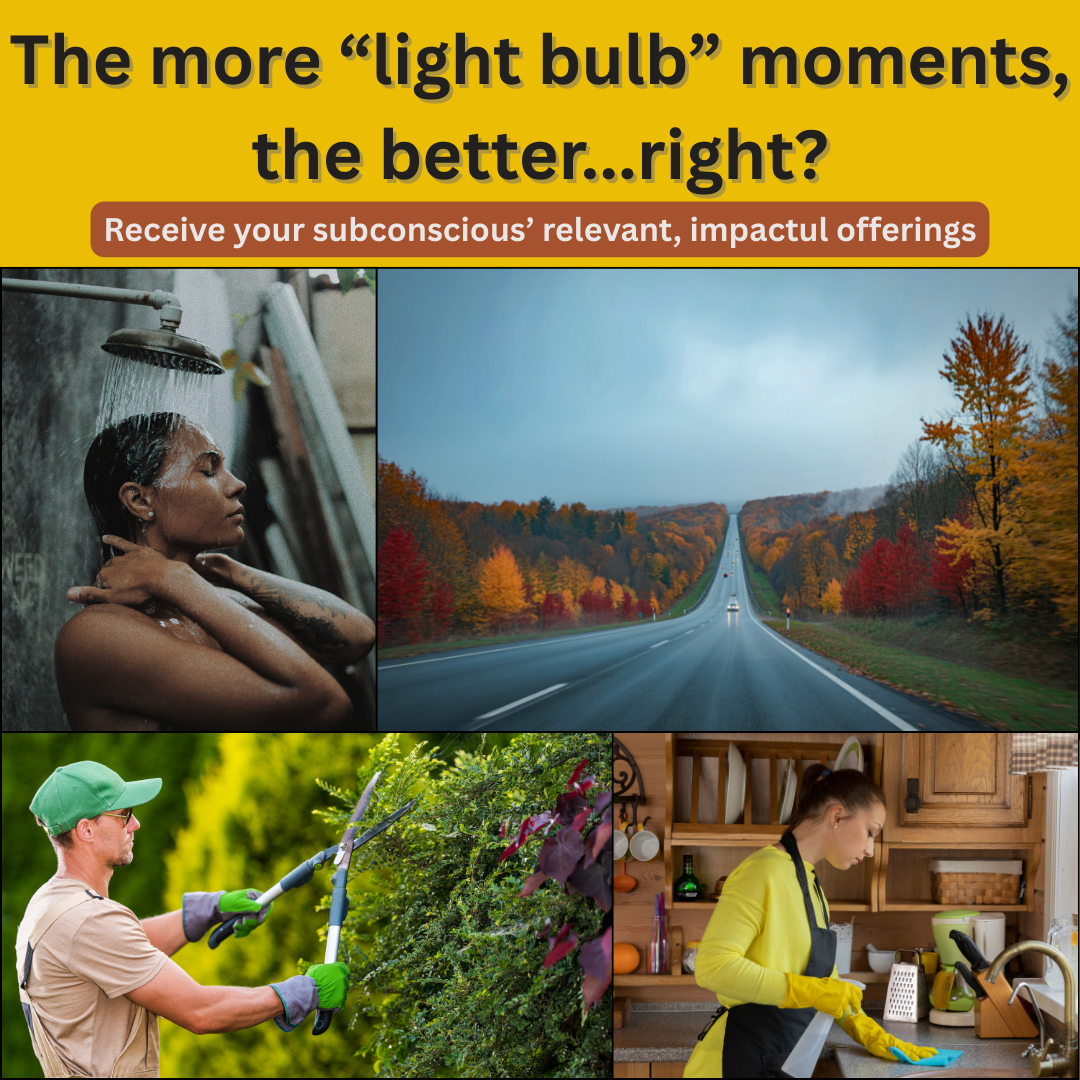 When does your “light bulb” moment happen?