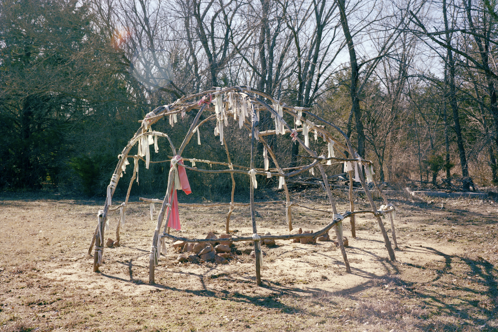  Greta Alexandra-Parker,  Sweat Lodge (Cache, Oklahoma) , 2025. 