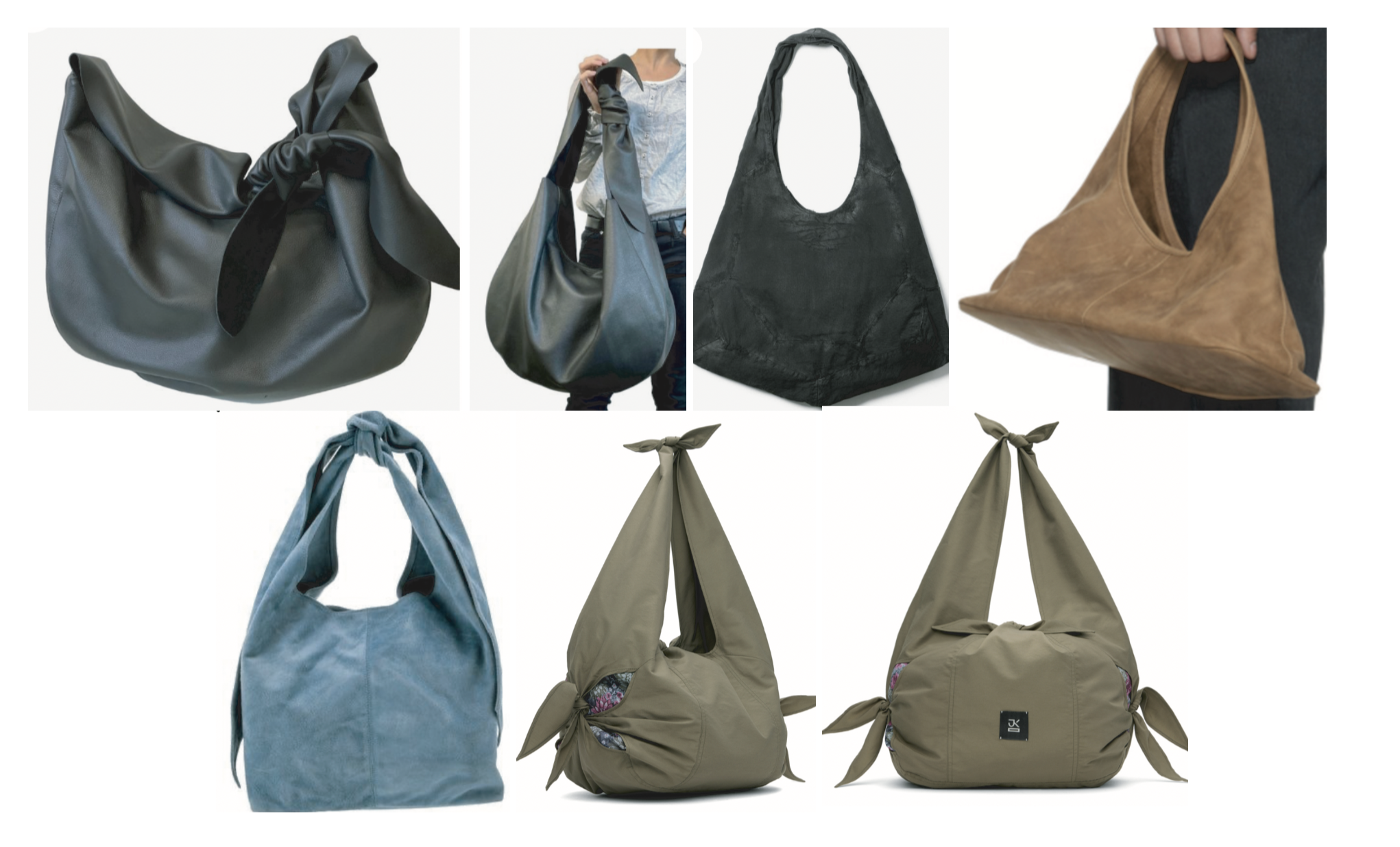 Conceptualized and developed initial design iterations for the Tie Bag.