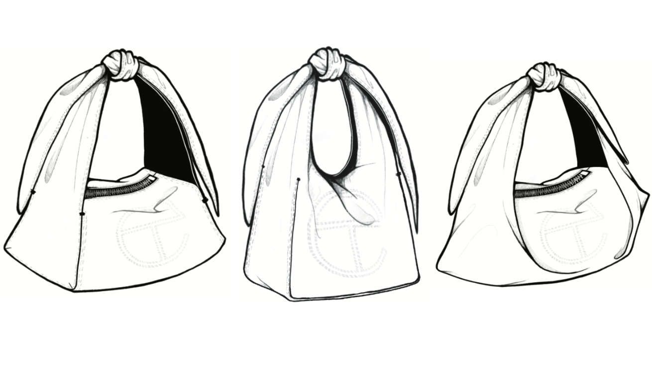 Developed early design concepts for the Small Tie Bag.