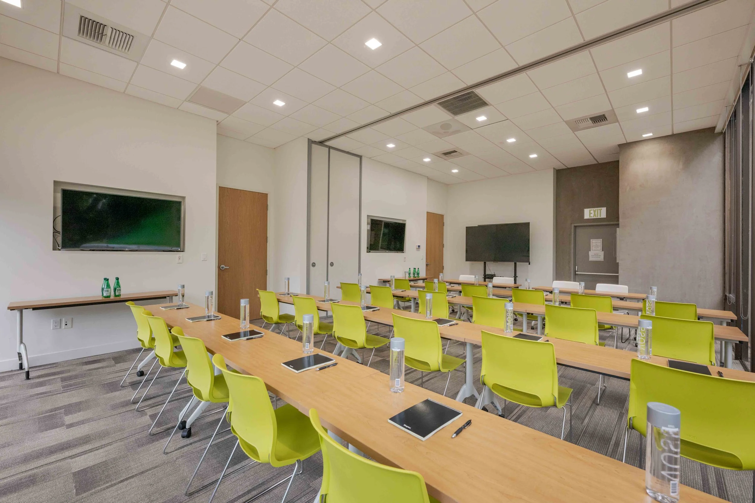 Large conference room with plenty of seating