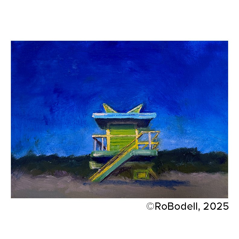 Before the Tide (The 85th ST Life Guard Station)