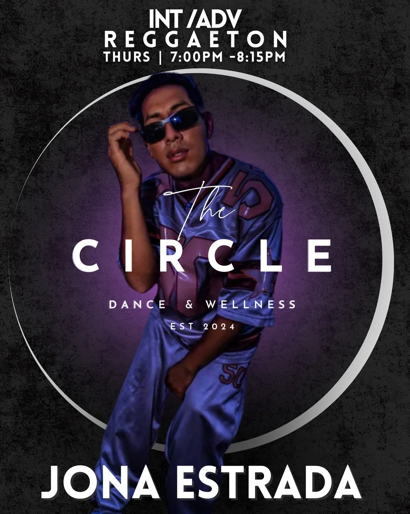 Every THURSDAY at 7 pm we have REGGAETON with @jonaestradaa!! Don&rsquo;t miss this fun, hype way to wrap up your weekly training; right before beginner hip hop with @iambooogz!

Sign in NOW at www.thecirclestudiosa.com